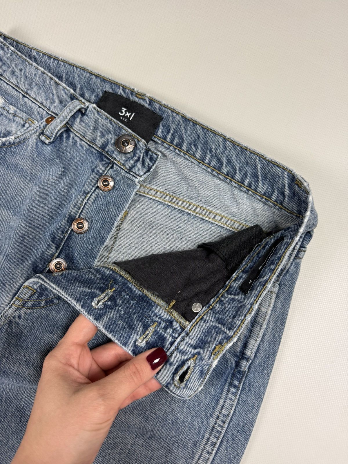3x1 3X1 NYC Ladies Cropped Jeans Size 27 Size 27" / US 4 / IT 40 - 11 Thumbnail
