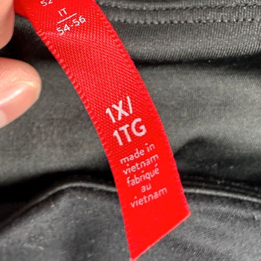 Spanx Spanx Cropped Leggings Womens 1X Plus Black Pull On Skinny Stretch Activewear Size 40" / US 18 - 4 Thumbnail