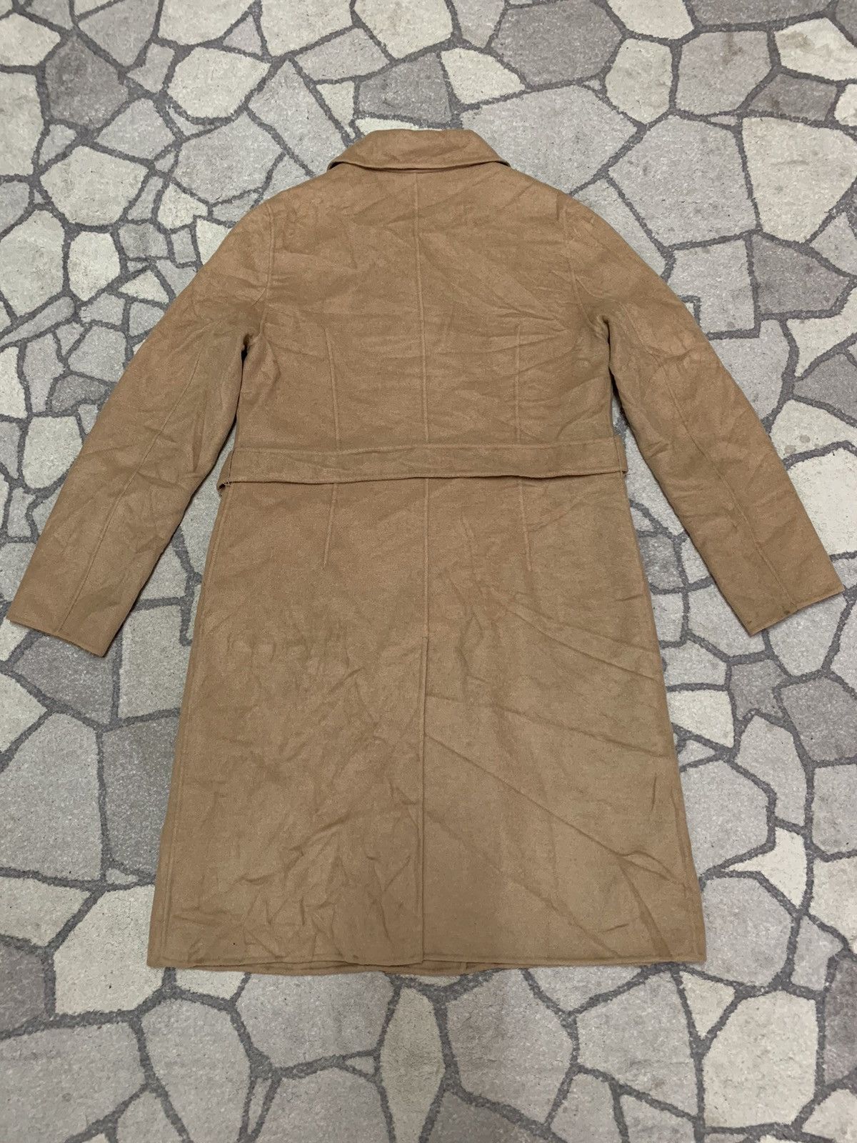 Designer × Paul Stuart Paul Stuart Long Coat Wool and Cashmere Size S / US 4 / IT 40 - 2 Thumbnail