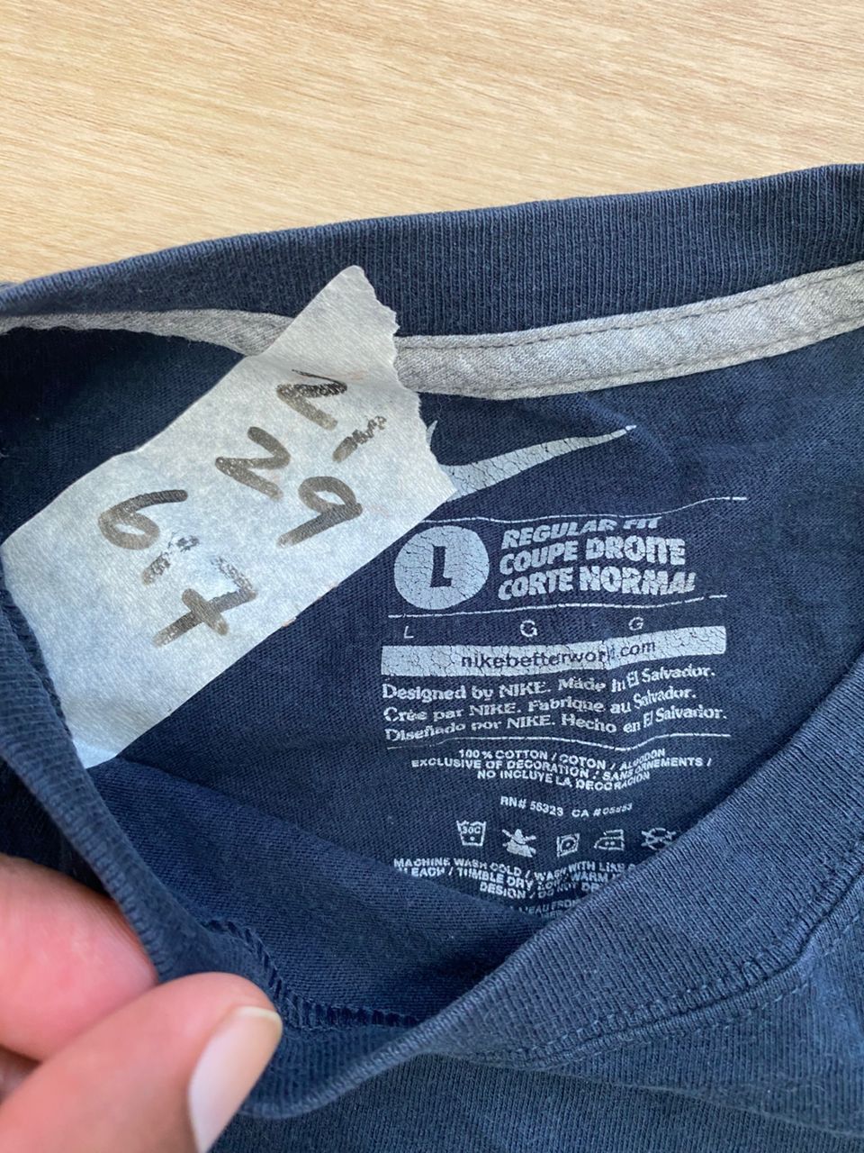 Nike NIKE JUST DO IT BIG LOGO SWOOSH SIZE L Size US L / EU 52-54 / 3 - 3 Thumbnail