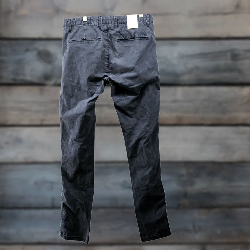 Zara Zara Slim Chino Pants Mens 31x33 Navy Blue Flat Front Flat Front Chino Pants Slim Fit 31 Mens Blue Zara Pants Men Size US 31 - 1 Thumbnail