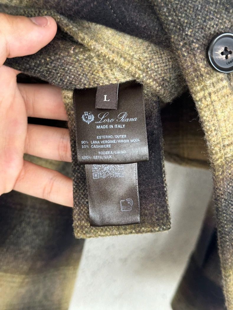 Loro Piana Loro Piana Plaid Jacket Size US L / EU 52-54 / 3 - 8 Thumbnail
