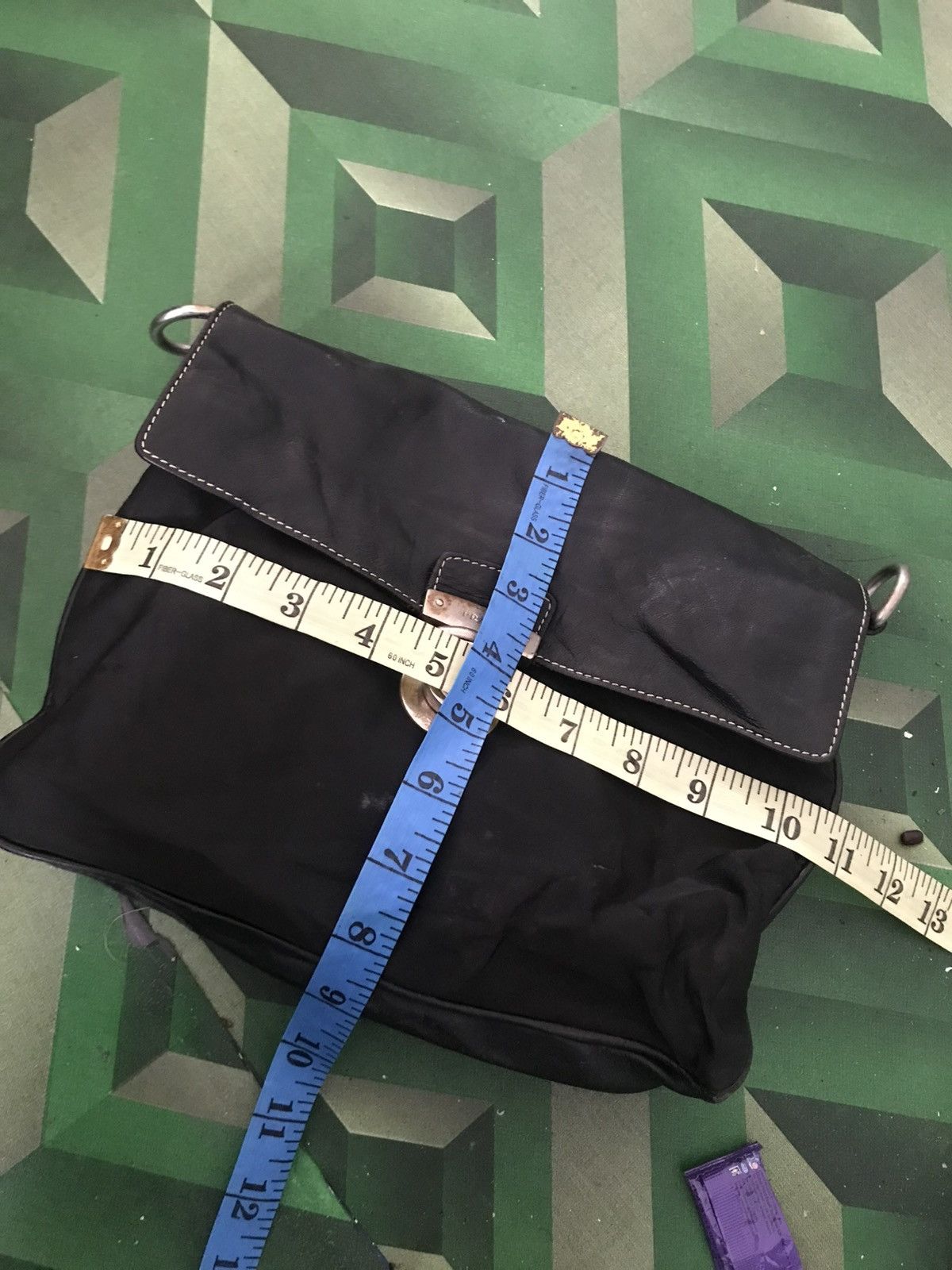 Prada Vintage Prada Black Shoulder Size ONE SIZE - 14 Thumbnail