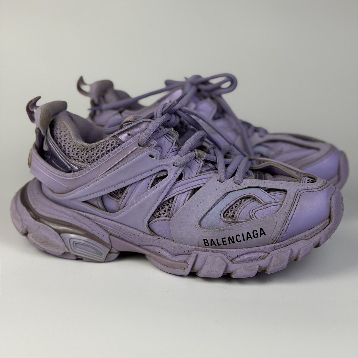 Balenciaga Balenciaga Track Purple 36 Size US 6 / IT 36 - 1 Thumbnail
