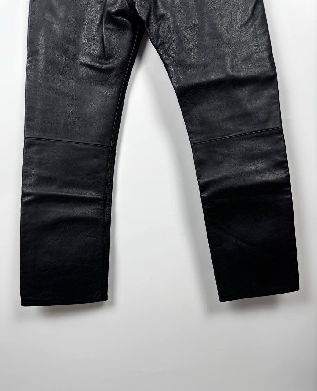 Balenciaga Balenciaga Heavy Leather Pants Size US 30 / EU 46 - 5 Thumbnail