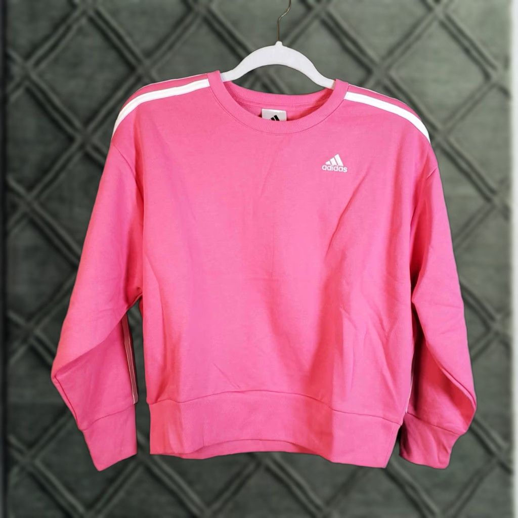 Adidas ADIDAS Womens Oversized Sweatshirt Jumper Girls NWT Large (14) Jogging Run L Size L / US 10 / IT 46 - 1 Thumbnail