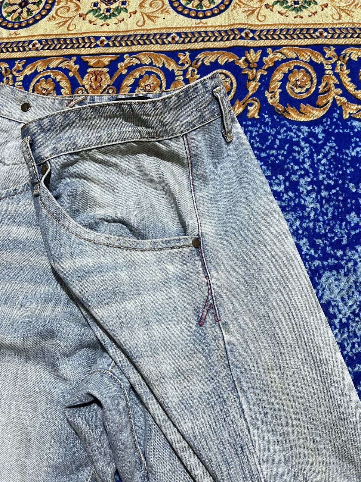 Levi's Vintage Clothing Levis Engineered Jeans Sunfeded 90s Size US 30 / EU 46 - 7 Thumbnail