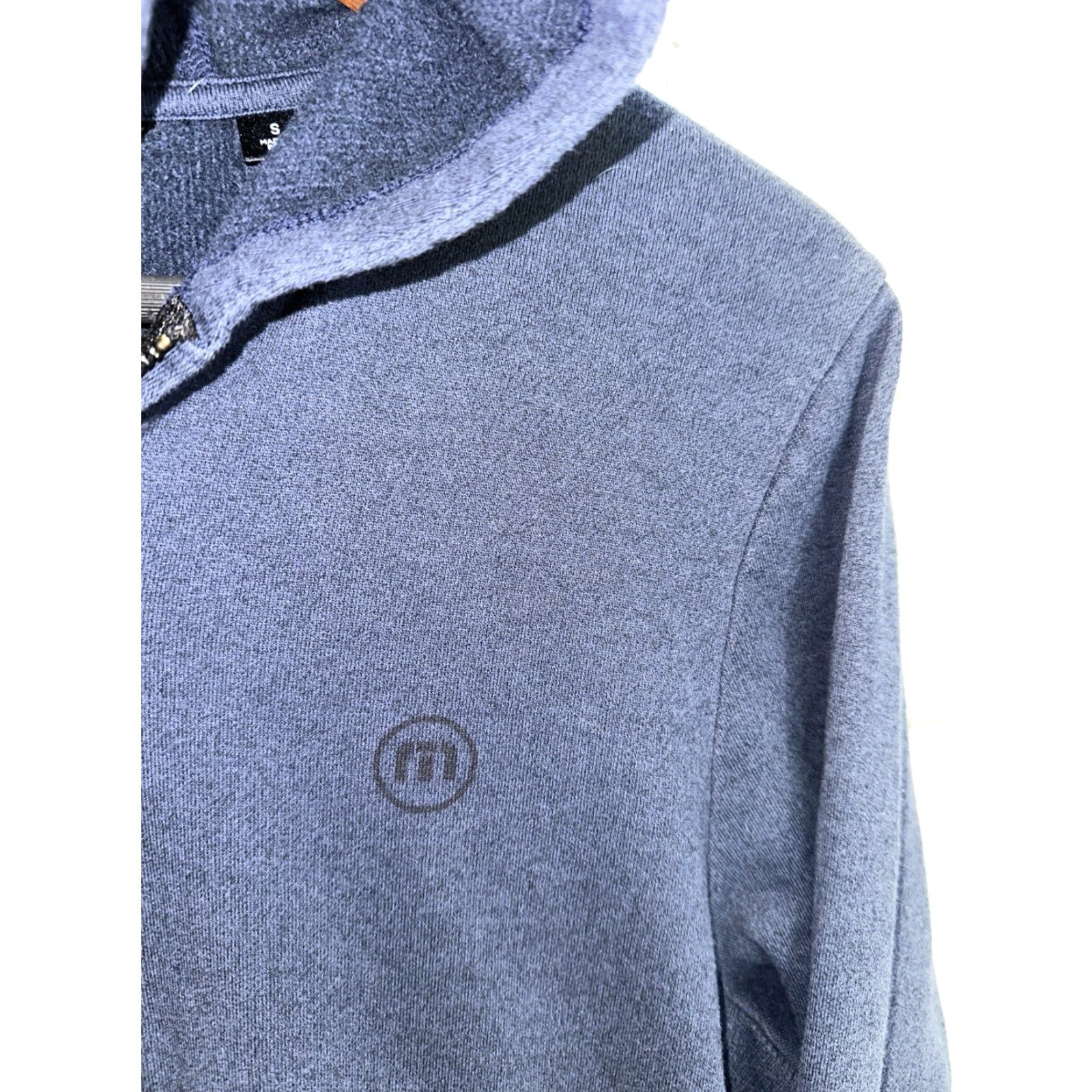 TravisMathew Travis Mathew Hoodie Men S Full Zip Blue Adults Small Mens Hoodie Blue Full Zip S Mens Size US S / EU 44-46 / 1 - 2 Thumbnail