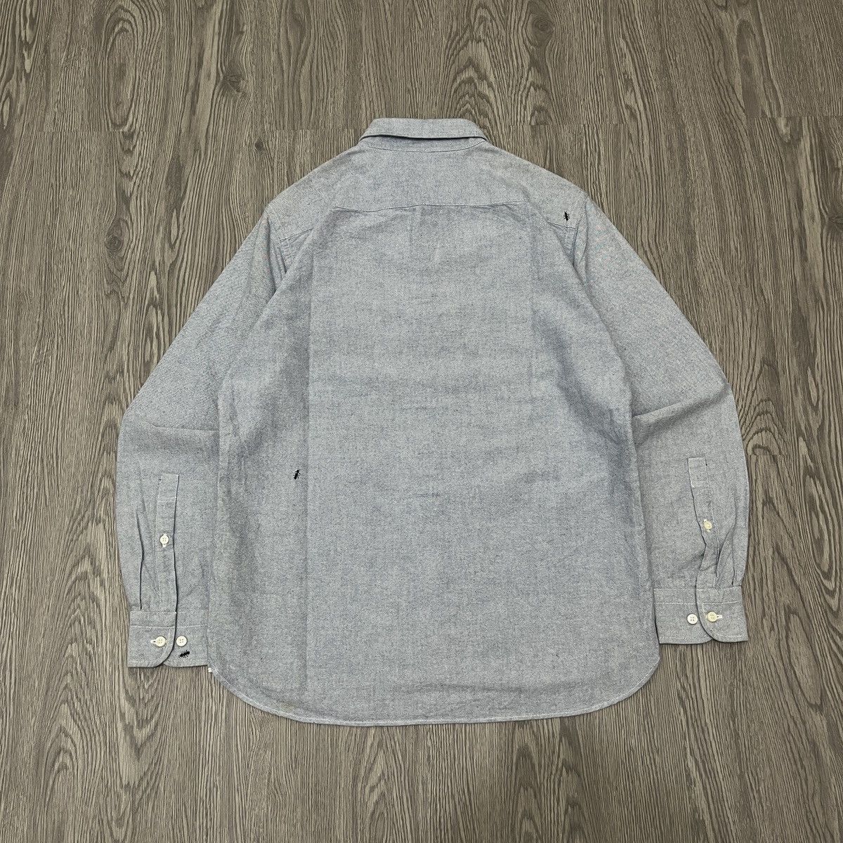 Issey Miyake Tsumori Chisato Selvedge Shirt with a Ant Embroidery Size US M / EU 48-50 / 2 - 7 Thumbnail