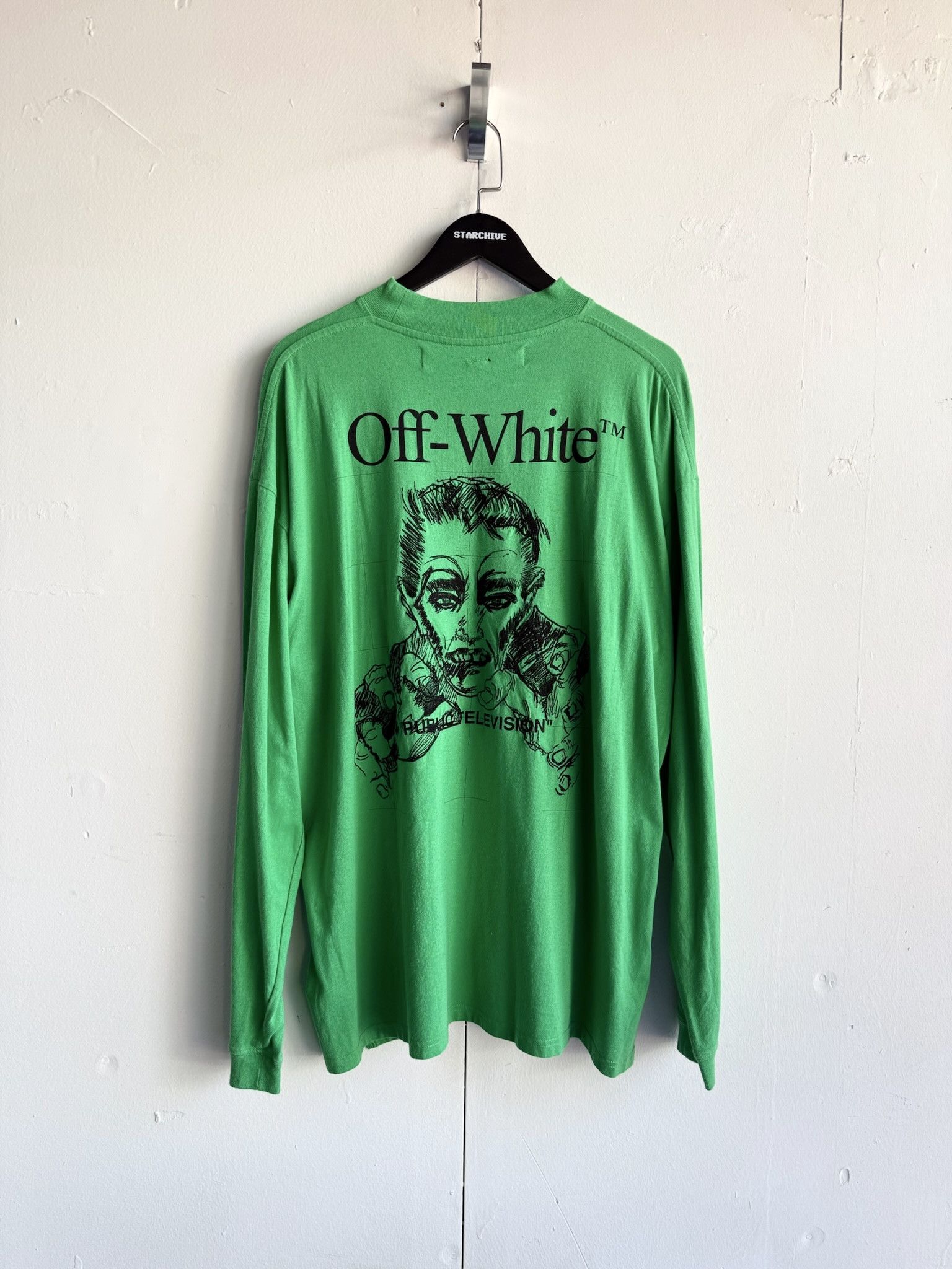 Off-White Off White Television Tee Size US XL / EU 56 / 4 - 2 Thumbnail