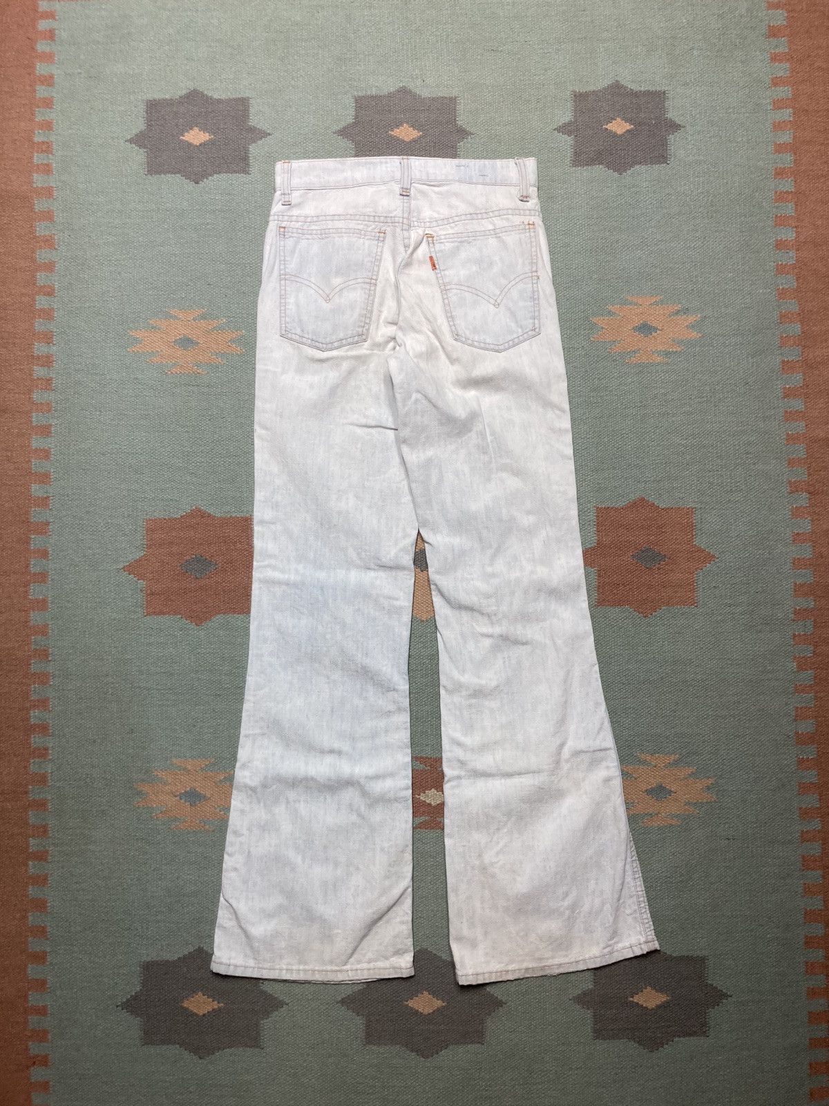 Vintage 70s Levi’s orange tab jeans flare bell bottoms 684 784 27x32 Size 27" / US 4 / IT 40 - 1 Thumbnail