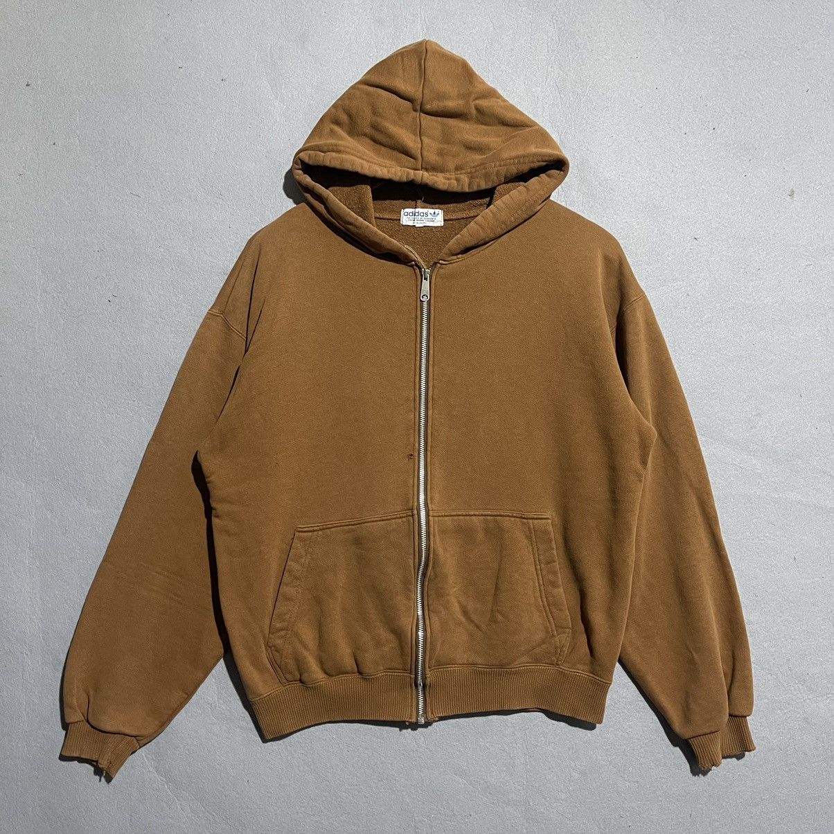 Adidas Vintage 1980s Adidas Satisfaction Guaranteed Hoodie Size US M / EU 48-50 / 2 - 3 Thumbnail