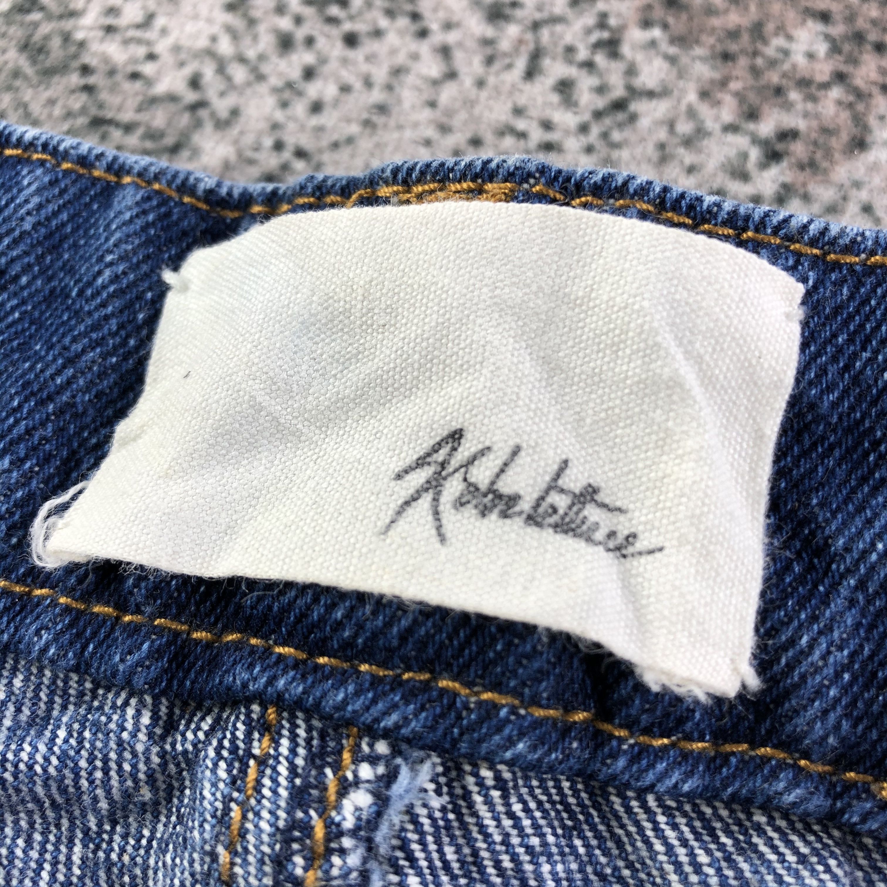 Japanese Brand Vintage Japanese Brand Jeans Baggy Cropped Denim KJ1553 Size 24" / US 00 / IT 34 - 8 Thumbnail