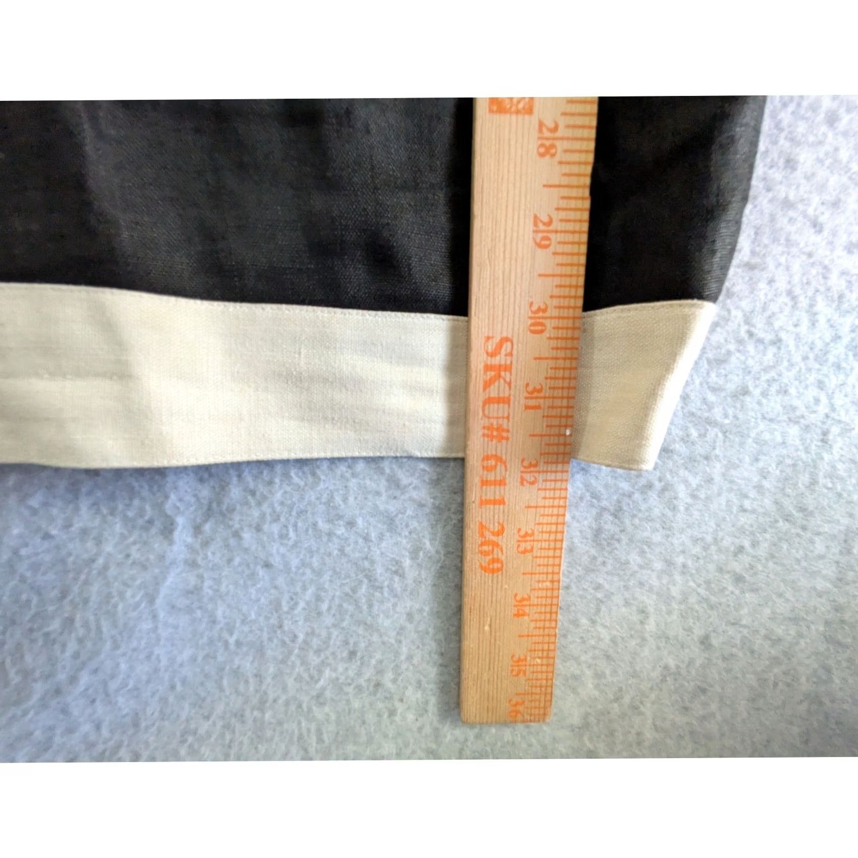 Vintage Andrea Jovine Dress Size 6 Black White Trim Linen Sleeveless Classic Mini Size M / US 6-8 / IT 42-44 - 3 Thumbnail