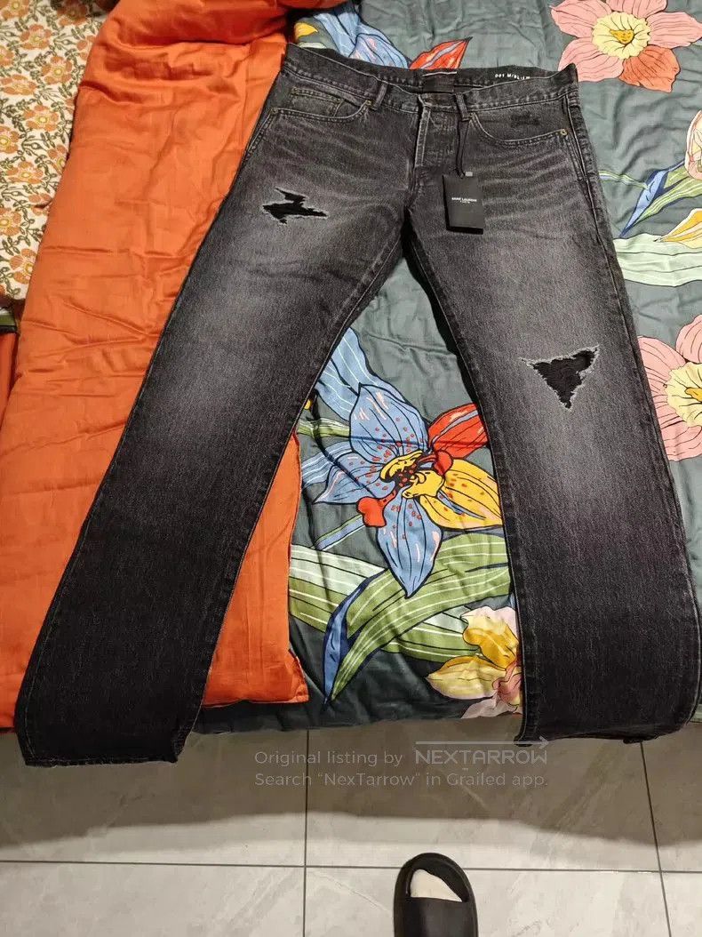 Saint Laurent Paris Saint Laurent SLP Slim Fit Denim Jeans. Size US 32 / EU 48 - 1 Thumbnail