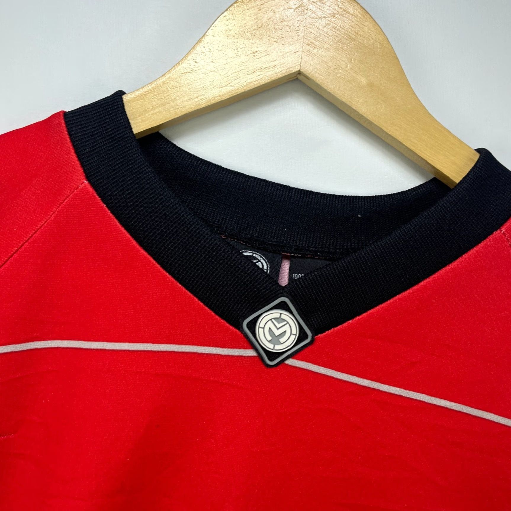 Vintage VINTAGE Moose Racing Shirt Long Sleeve Adult M Red 90s 1990s Racing Jersey Mens Size US M / EU 48-50 / 2 - 4 Thumbnail