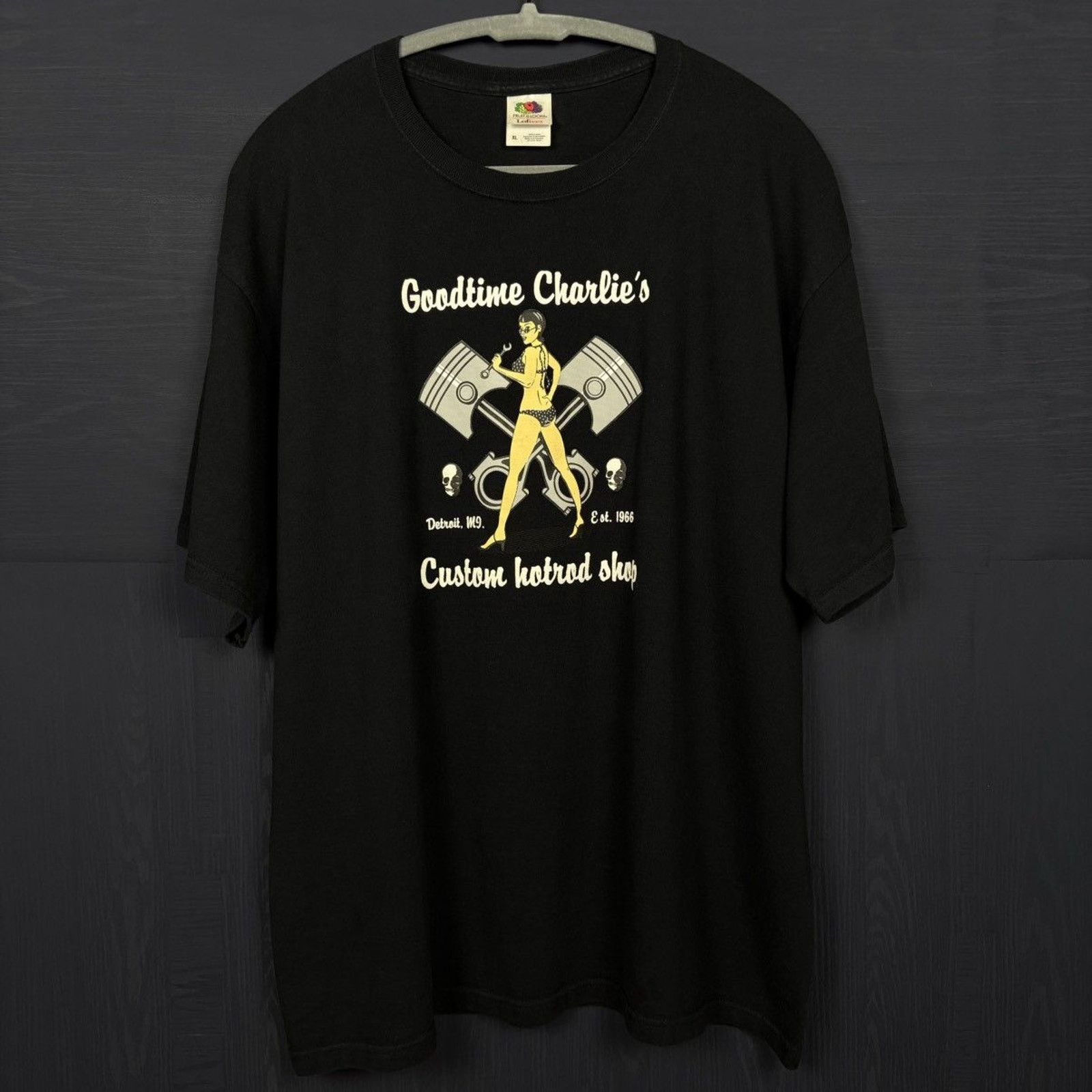 Harley Davidson × Vintage 🇺🇸HOTROD SHOP Vintage T Size US XL / EU 56 / 4 - 1 Thumbnail