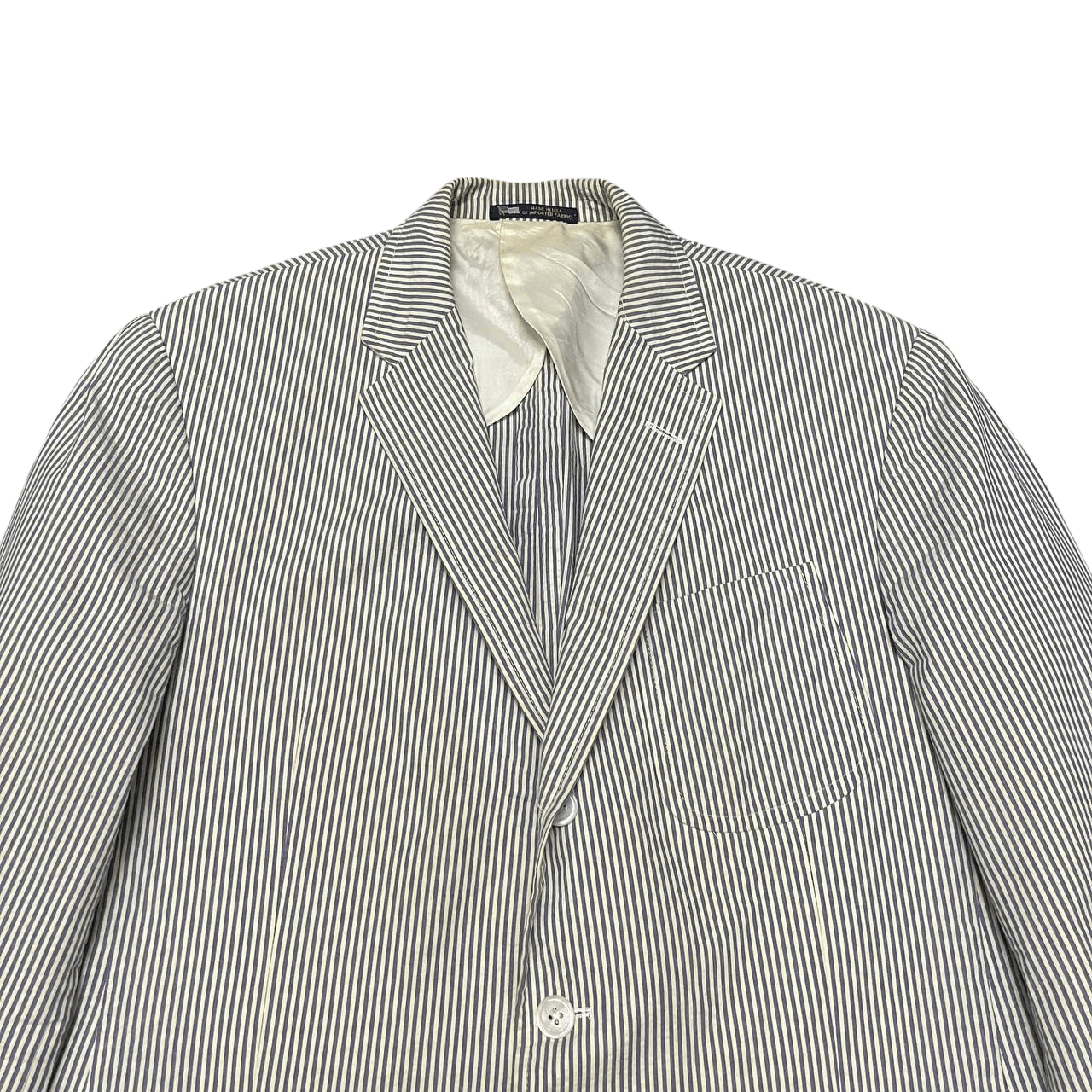Polo Ralph Lauren PRL Polo Ralph Lauren Hickory Striped Jacket Blazer Size US M / EU 48-50 / 2 - 2 Thumbnail