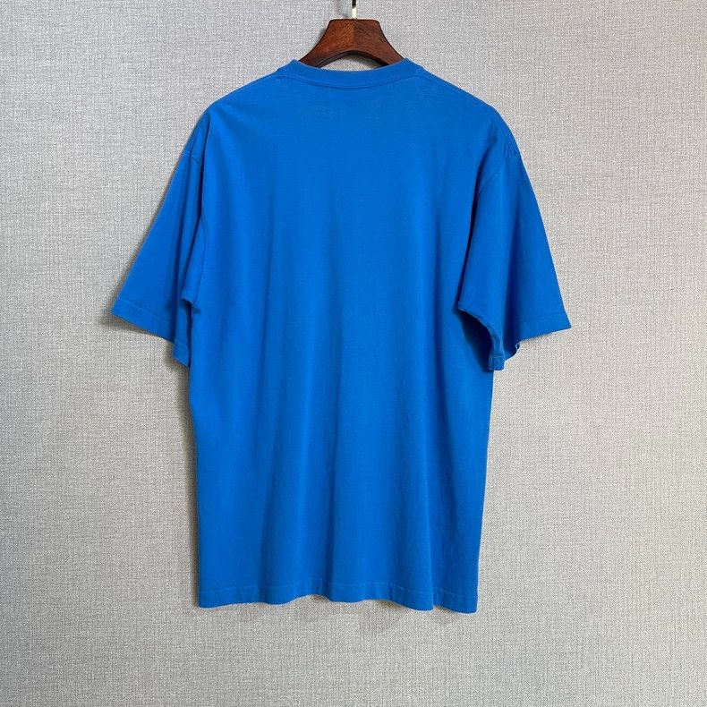 Balenciaga Balenciaga Blue MasterCard printed logo short sleeves 2503- Size US XS / EU 42 / 0 - 2 Thumbnail