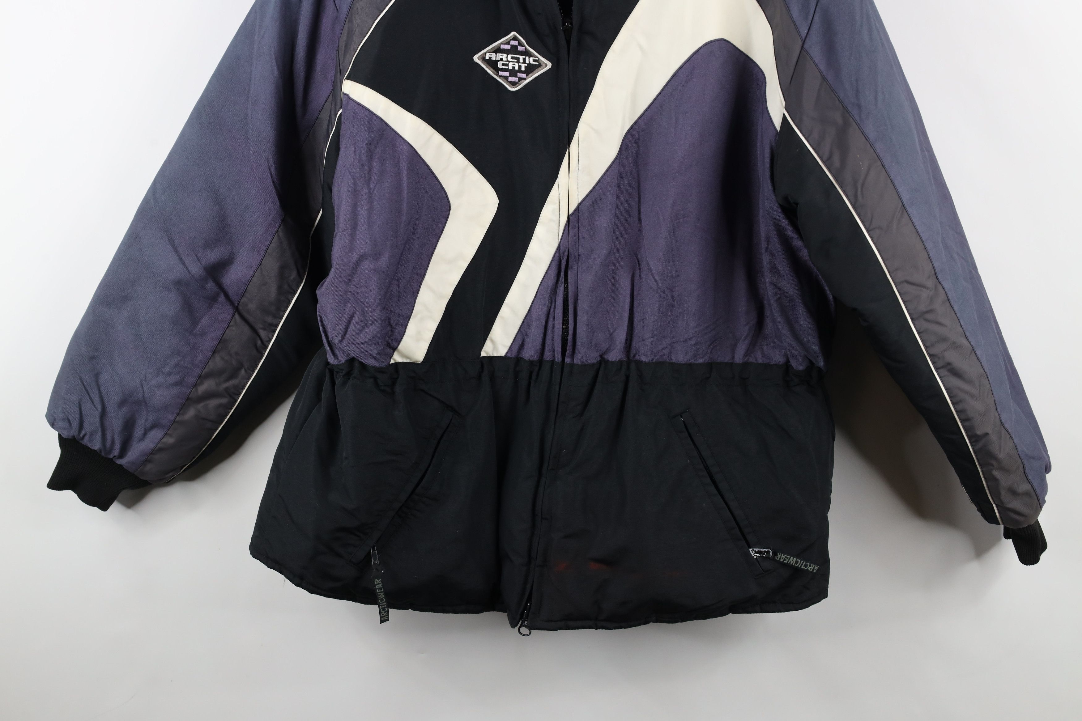 Vintage Vintage 90s Arctic Cat Arctic Wear Spell Out Puffer Jacket Size XL / US 12-14 / IT 48-50 - 3 Thumbnail