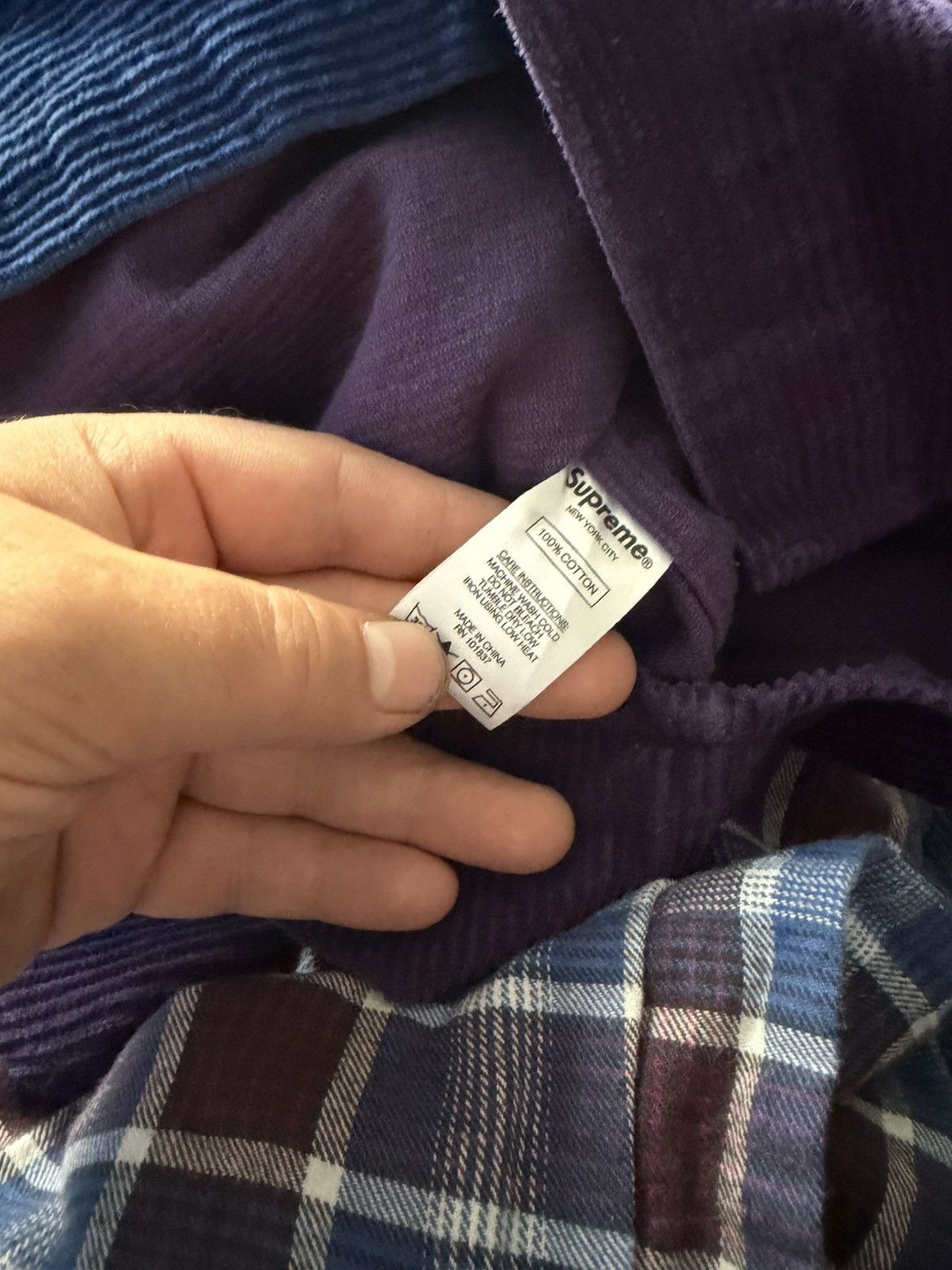 Supreme Supreme two tone corduroy, hooded button up Size US L / EU 52-54 / 3 - 3 Thumbnail