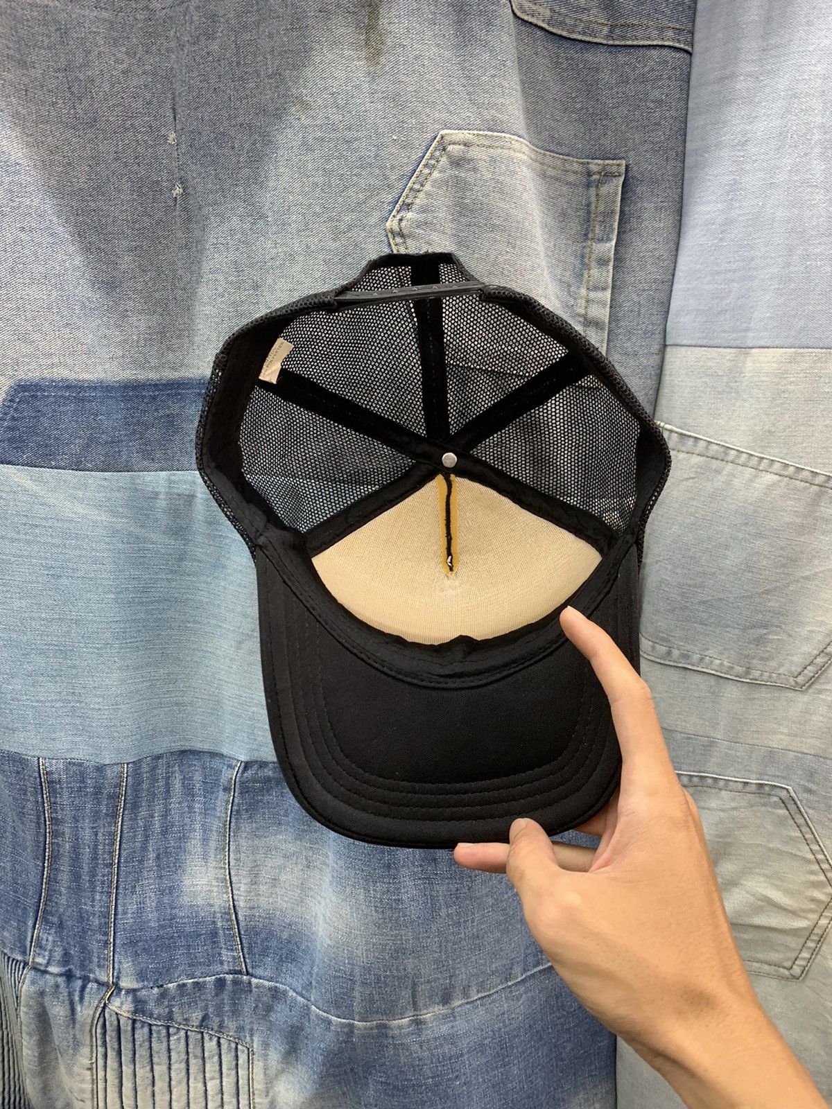 Thrasher × Vintage Zero Skateboards trucker hats 90s skulls Size ONE SIZE - 6 Thumbnail