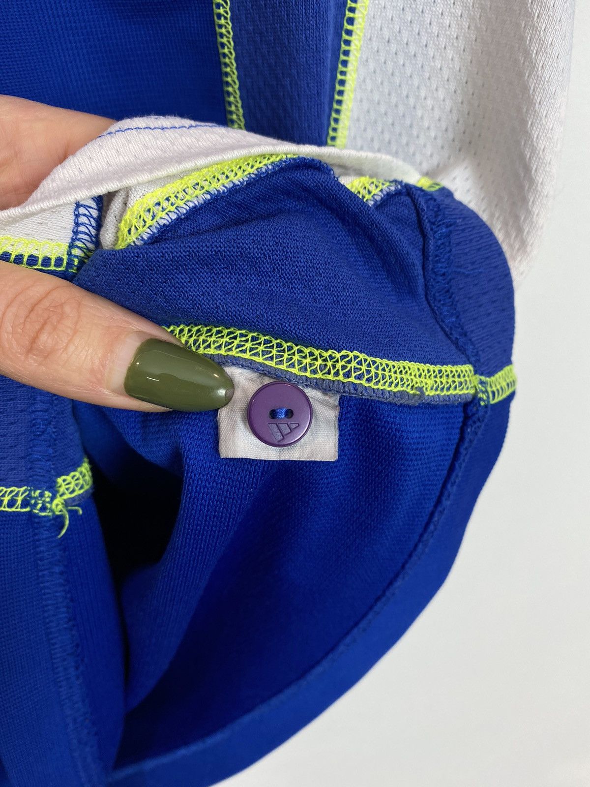 Adidas Vintage Adidas Equipment Polo Shirt Size XL Classic Blue Top Size US XL / EU 56 / 4 - 6 Thumbnail