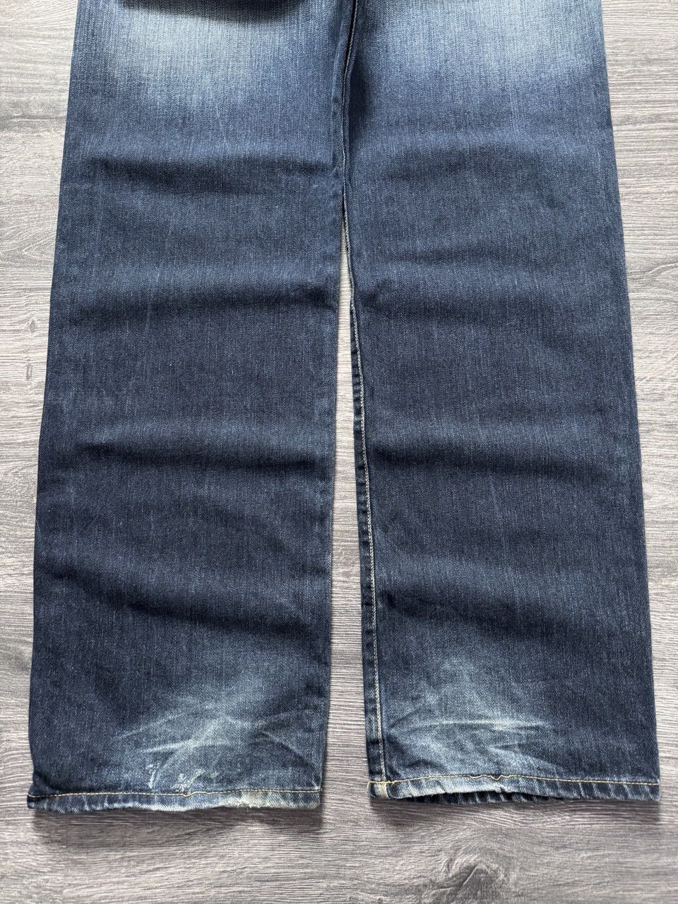 Ralph Lauren Crazy Y2K Polo Jeans Baggy Wide Leg Denim Pants Vintage Size US 33 - 7 Thumbnail