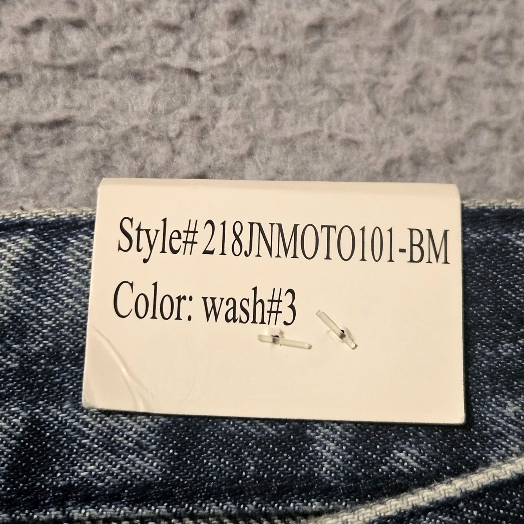Vintage Trestles Supply Co Jeans Mens Blue Size 48 33 NWT Moto Straight Size US 32 / EU 48 - 7 Thumbnail
