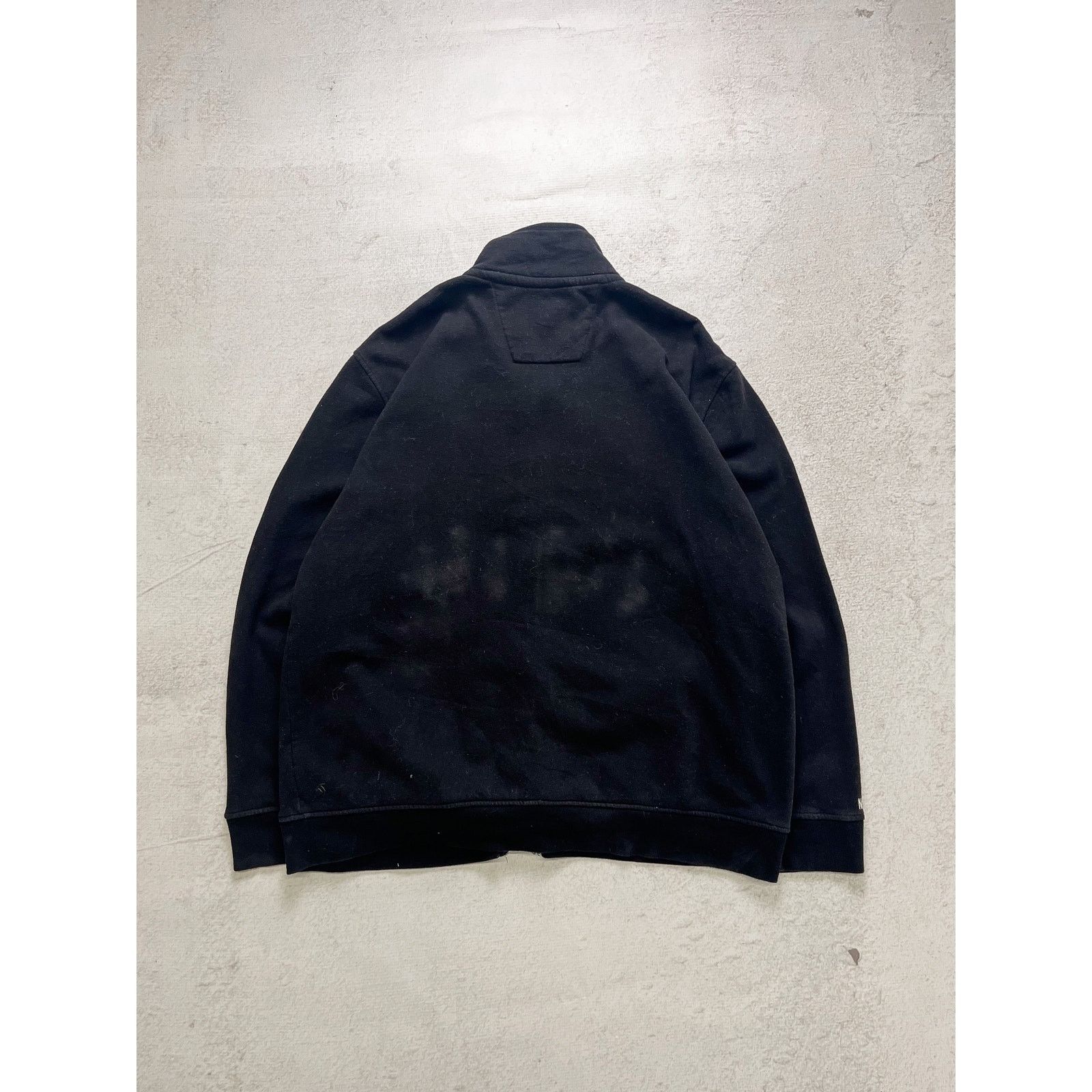 Nautica Vintage 00s Nautica Black Zip-Up Sweatshirt - Men's 2XL Size US XXL / EU 58 / 5 - 2 Thumbnail