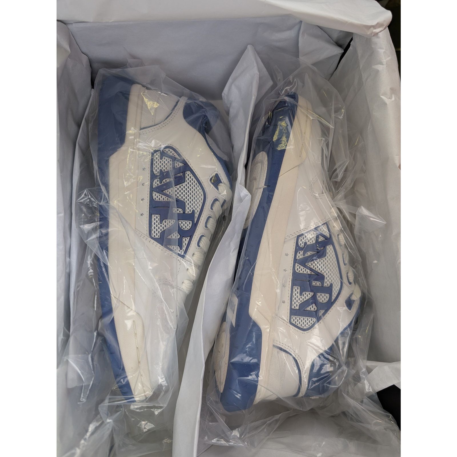 Amiri o1rshd1 Classic Low top Sneakers in White/Blue Size US 13 / EU 46 - 21 Thumbnail