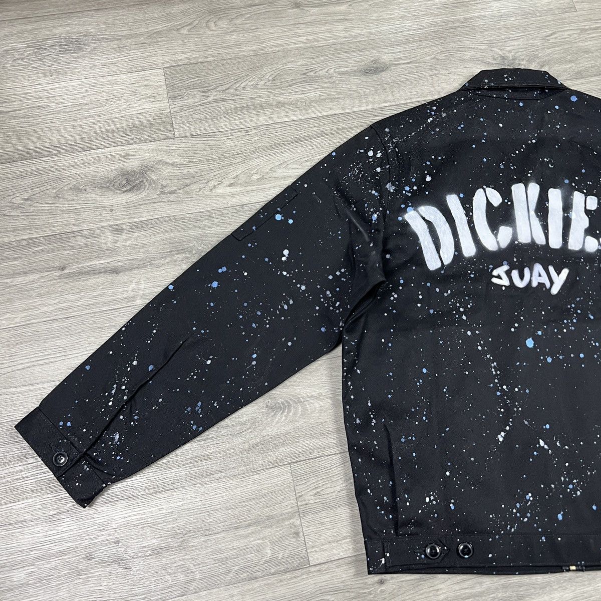Dickies Custom Dickies Eisenhower Jacket Hand Painted Paint Splatter Size US M / EU 48-50 / 2 - 12 Thumbnail