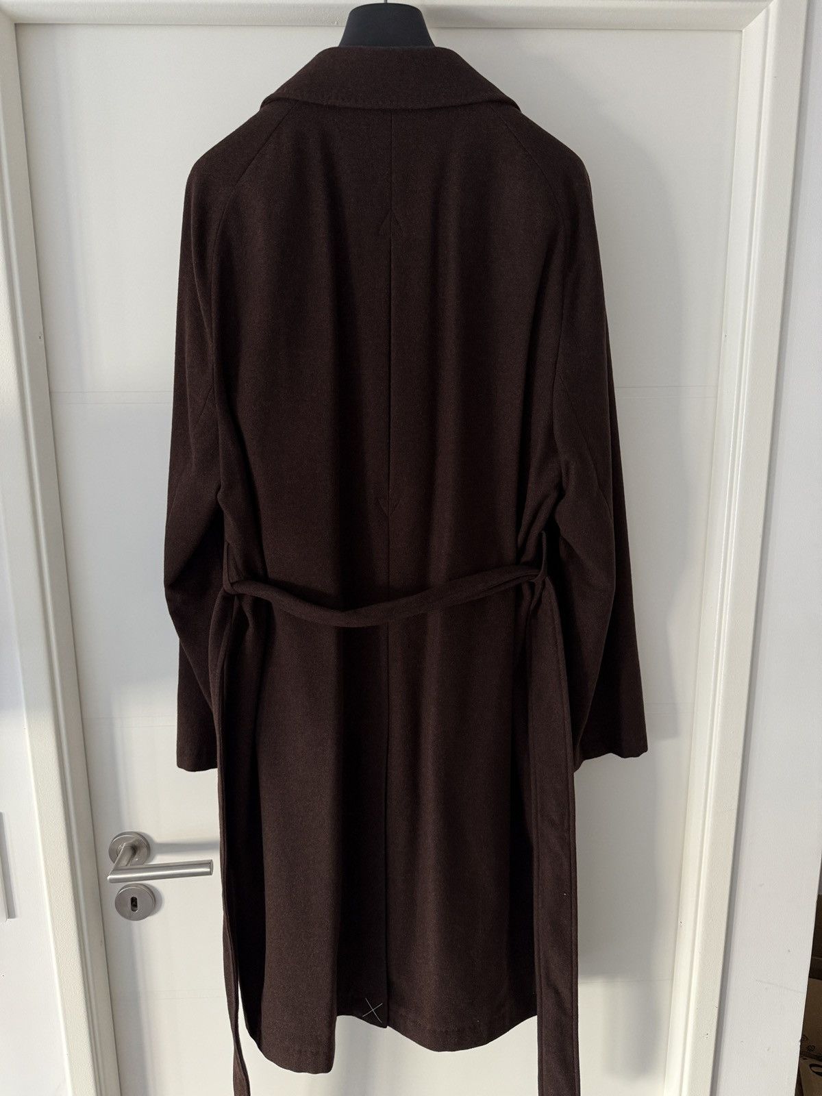 Suitsupply Suitsupply Brown Belted Overcoat Size US XL / EU 56 / 4 - 2 Thumbnail
