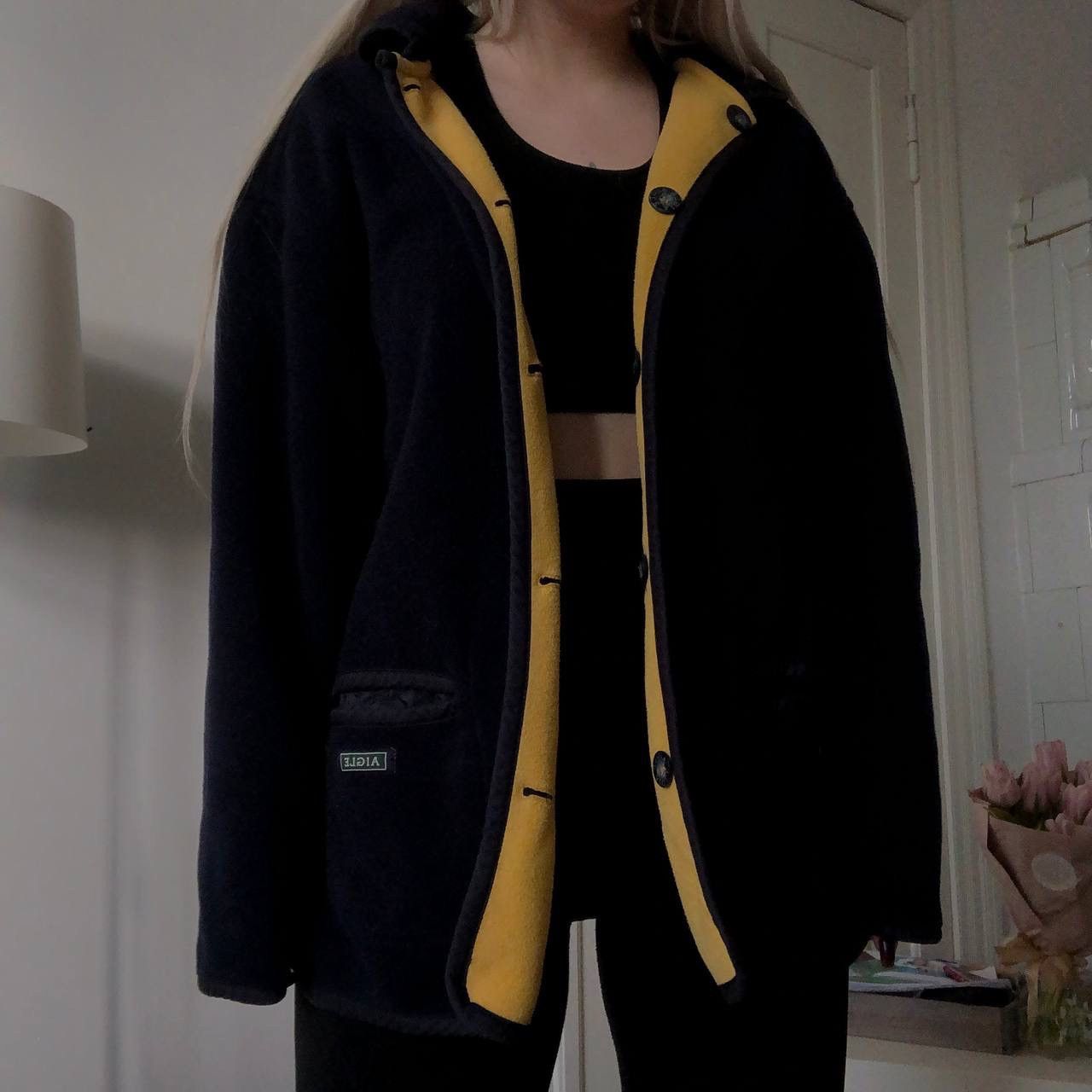 Aigle Vintage Aigle Reversible Polartec Fleece Jacket Oversized Size L / US 10 / IT 46 - 8 Thumbnail