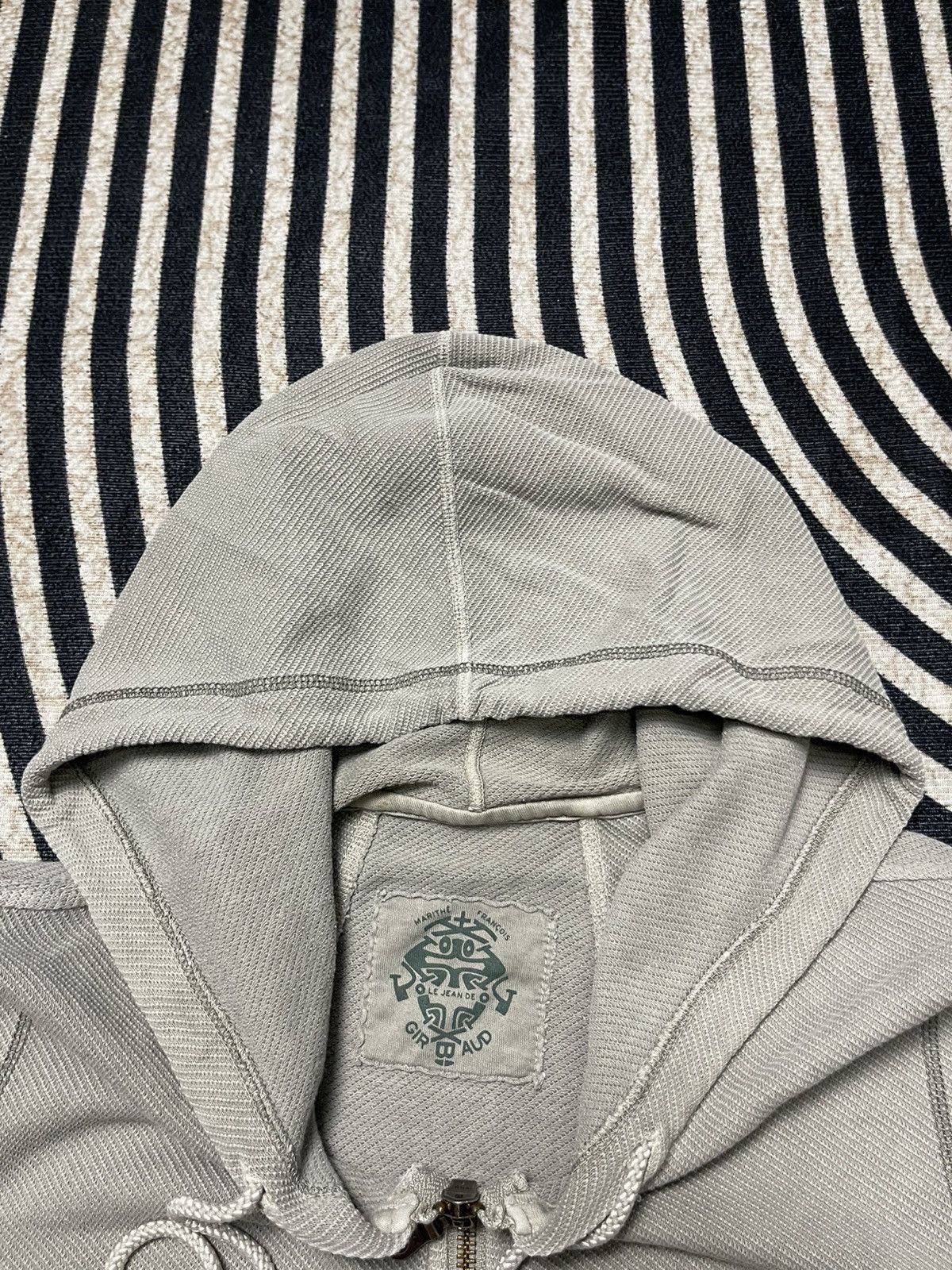 Marithe + Francois Girbaud 90s MARITHE FRANCOIS GIRBAUD SLEEVELESS ZIPPER HOODIE Size US M / EU 48-50 / 2 - 10 Thumbnail