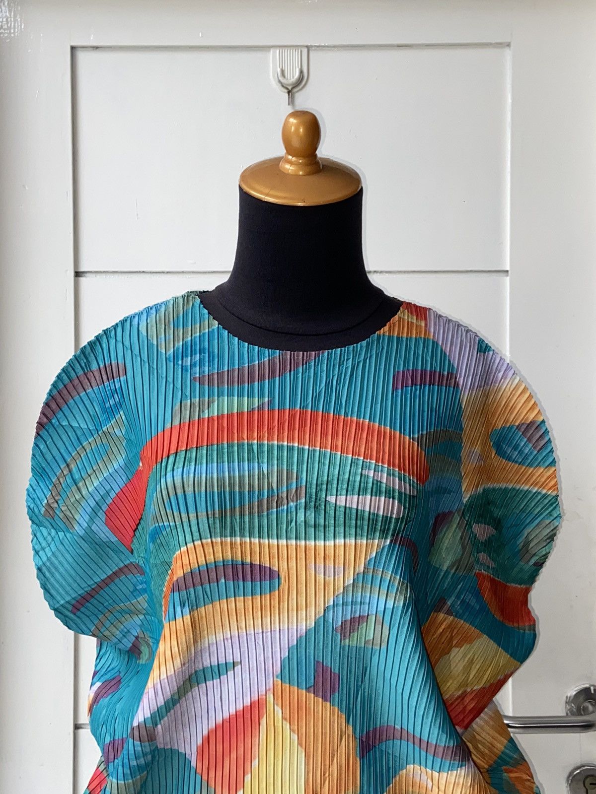 Designer × Issey Miyake × Japanese Brand Japanese Brand Pleats Top Size L / US 10 / IT 46 - 7 Thumbnail