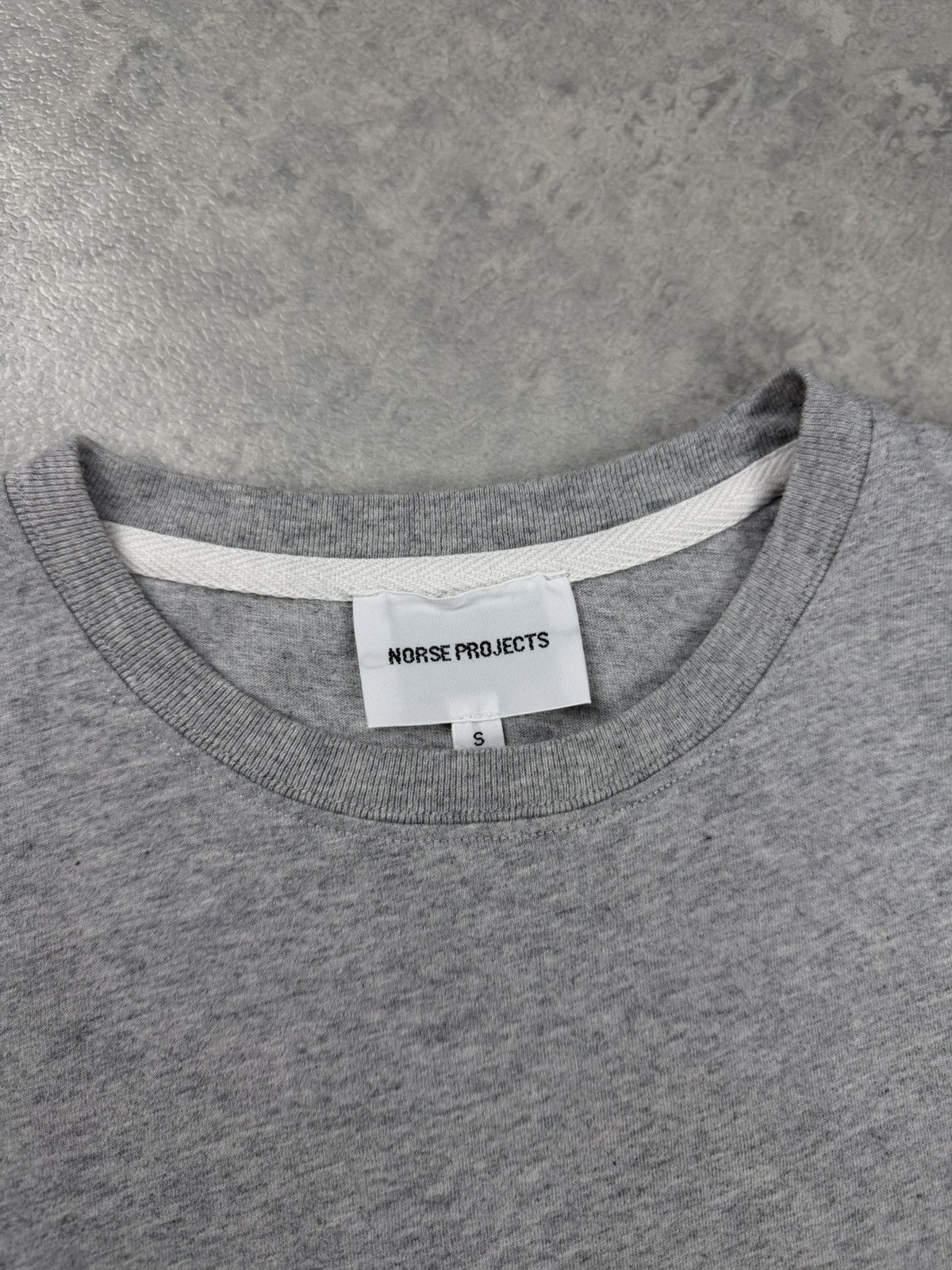 Norse Projects Norse Projects Niels Ivy Wave Logo Tee Grey Size S Size US S / EU 44-46 / 1 - 5 Thumbnail