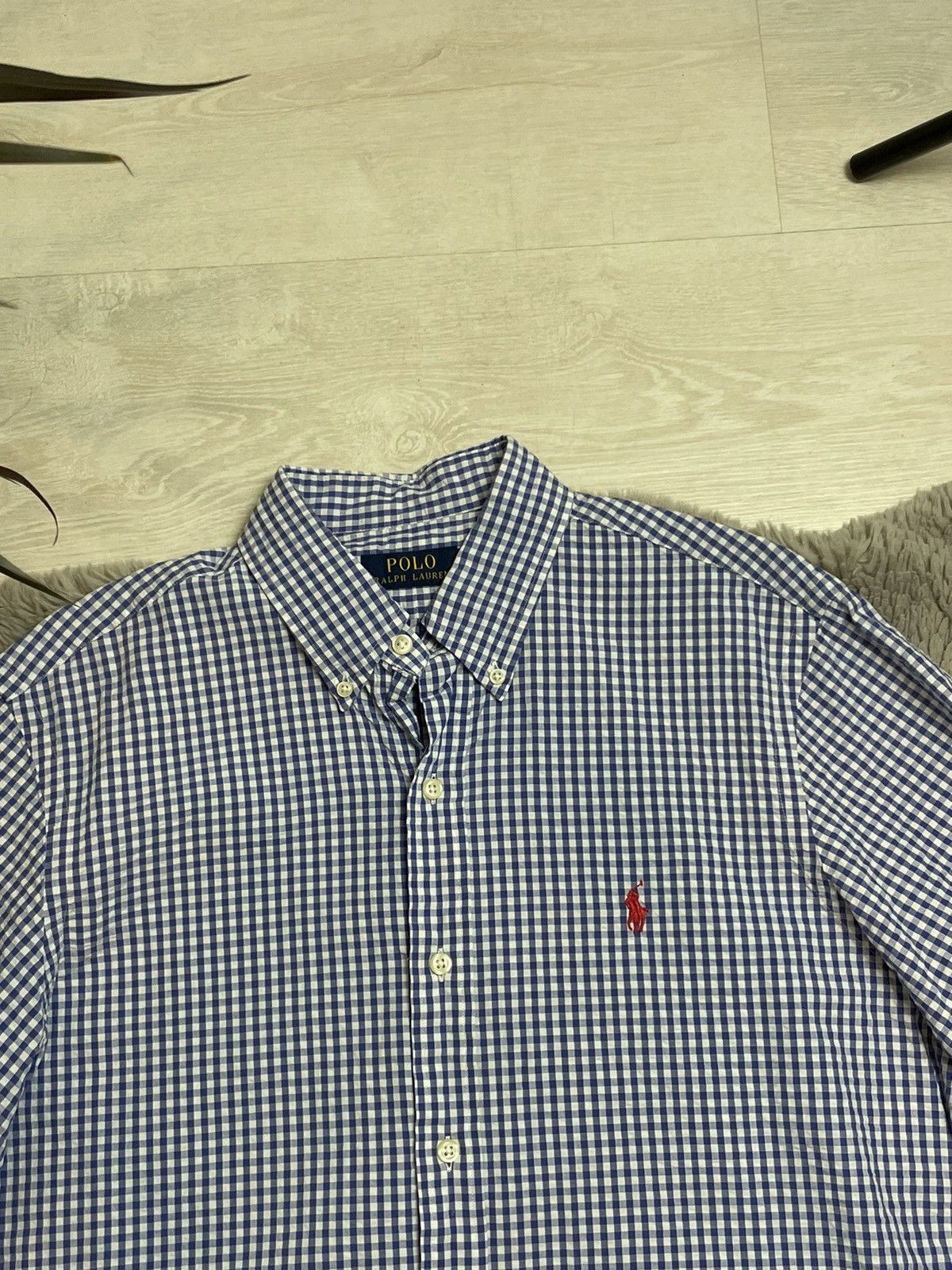 Polo Ralph Lauren × Vintage Polo Ralph Lauren Shirt Center Pony Luxury Shirt Size US M / EU 48-50 / 2 - 2 Thumbnail