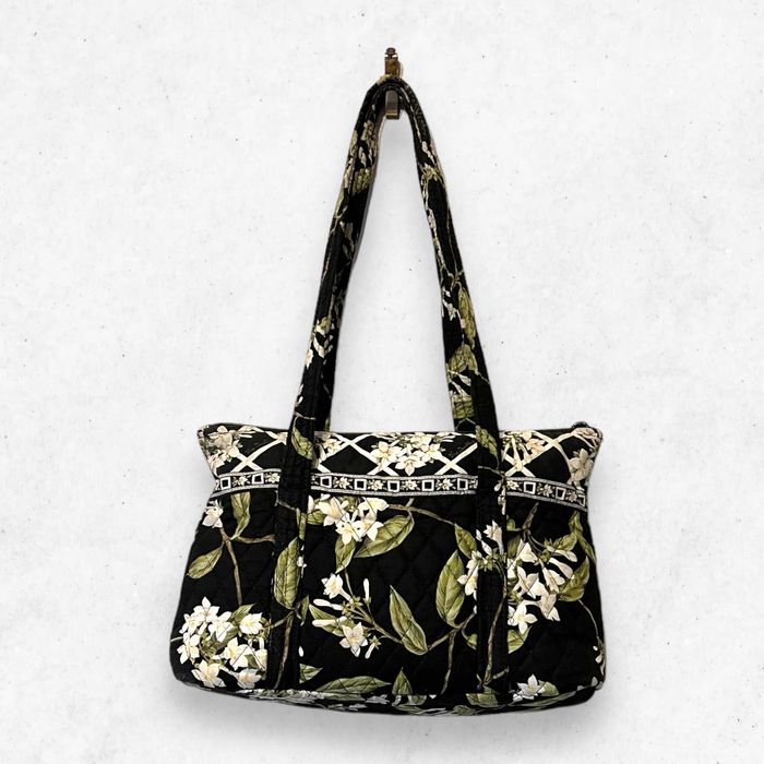 Vera Bradley Vera Bradley Villager Tote Purse Jasmine Black Shoulder