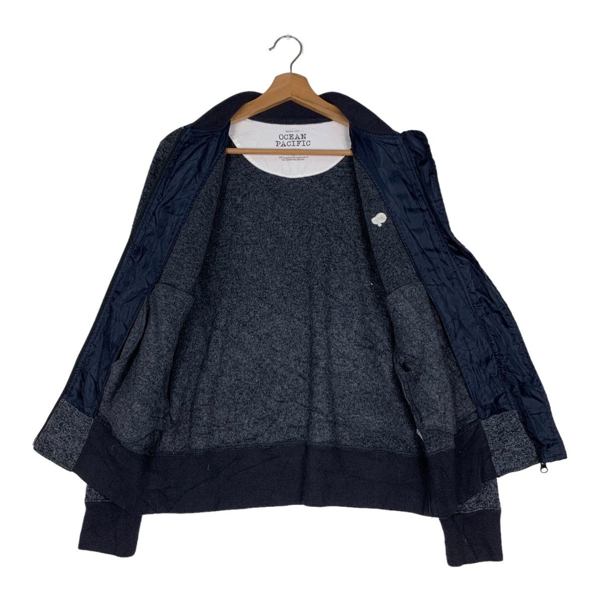 Ocean Pacific OCEAN PACIFIC Embroidery Small Logo Bomber Jacket #0520-C24 Size US M / EU 48-50 / 2 - 11 Thumbnail