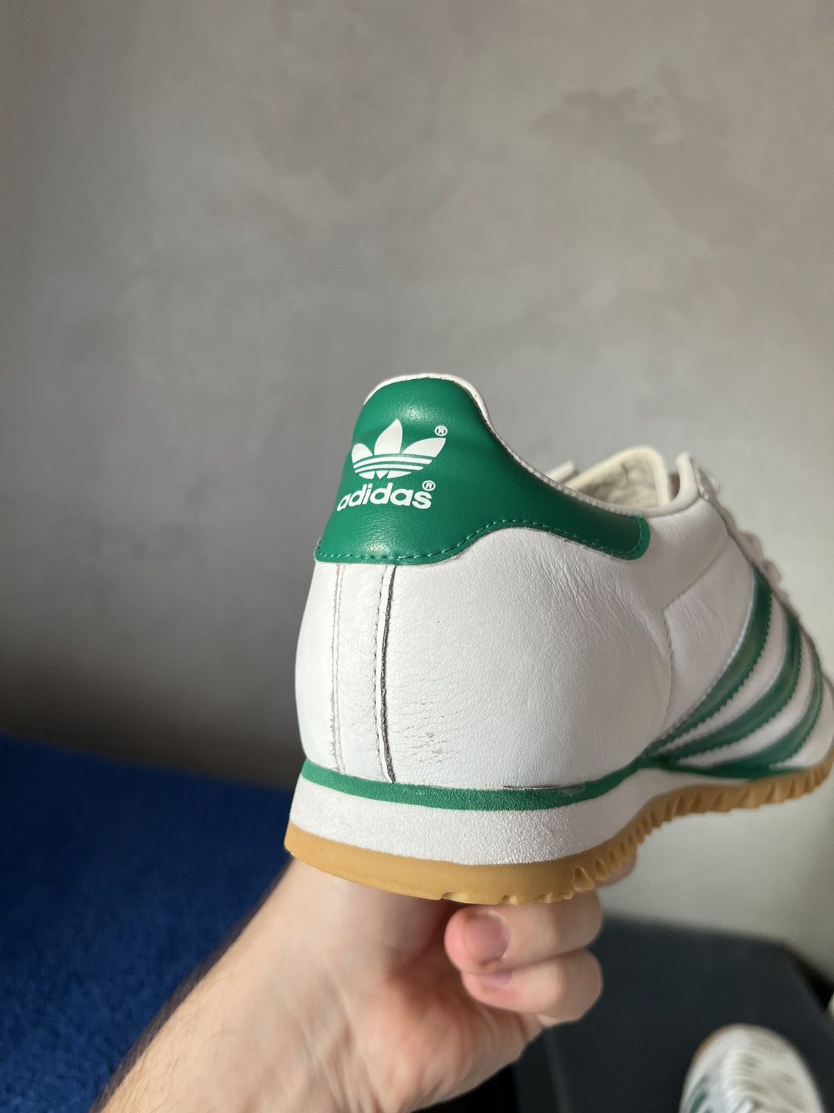 Adidas × Vintage Adidas Rom leather sneakers vintage style Size US 6 / IT 36 - 7 Thumbnail