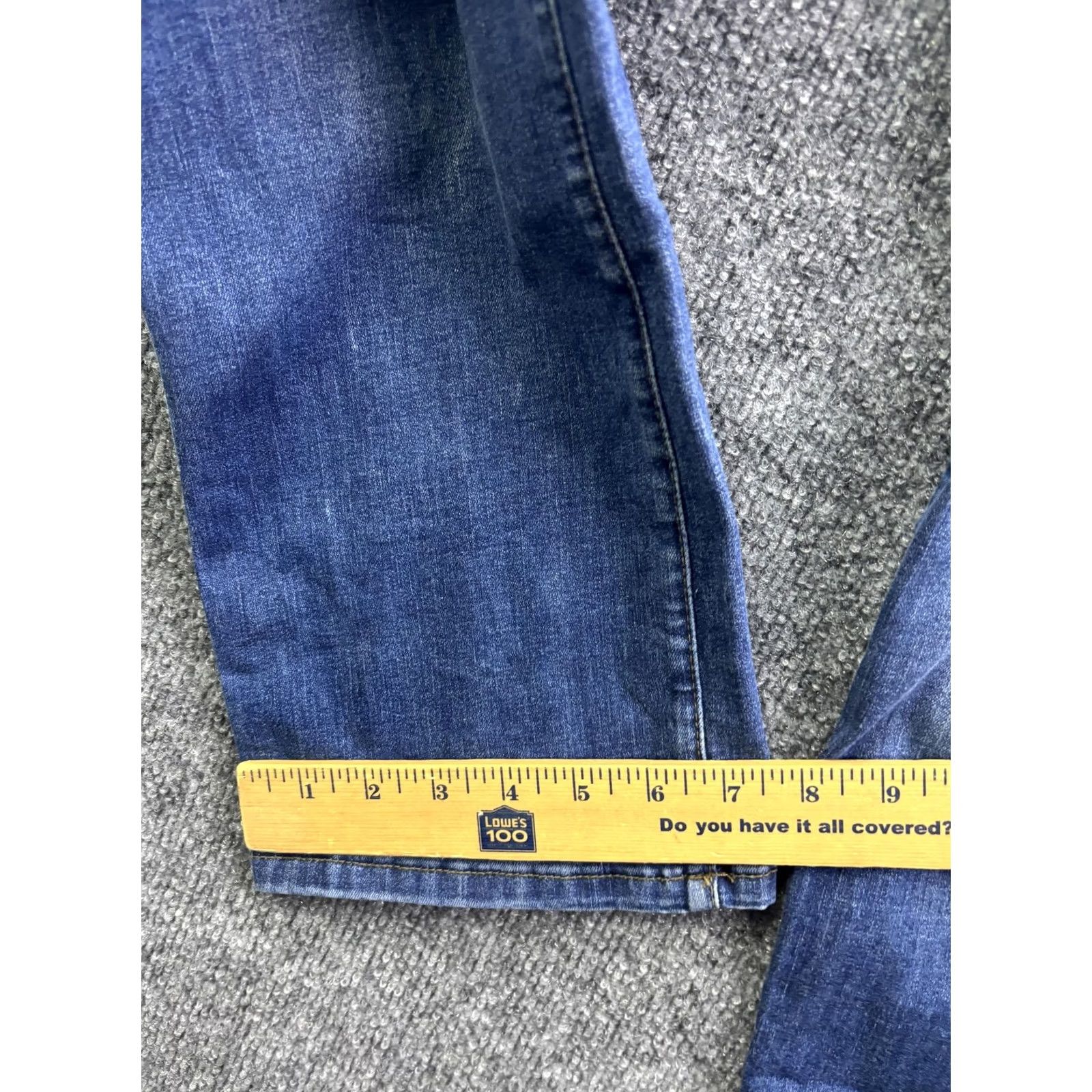 Vintage KÜHL Jeans Womens 8 Short Straight Mid Rise Denim 29x29 Blue Medium Wash Stretch 5-Pocket Womens Mens Size 30" / US 8 / IT 44 - 6 Thumbnail