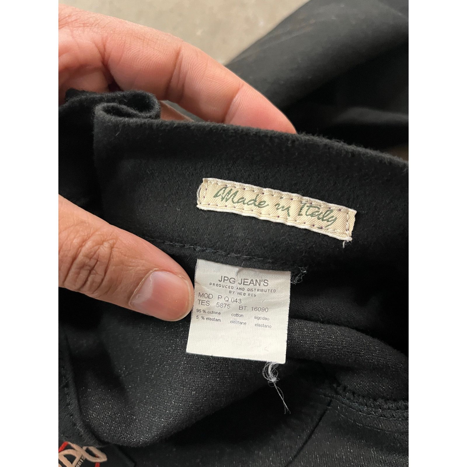 Jean Paul Gaultier Jean-Paul Gaultier - straight fit Jeans / 33x32 / Black Size US 33 - 5 Thumbnail