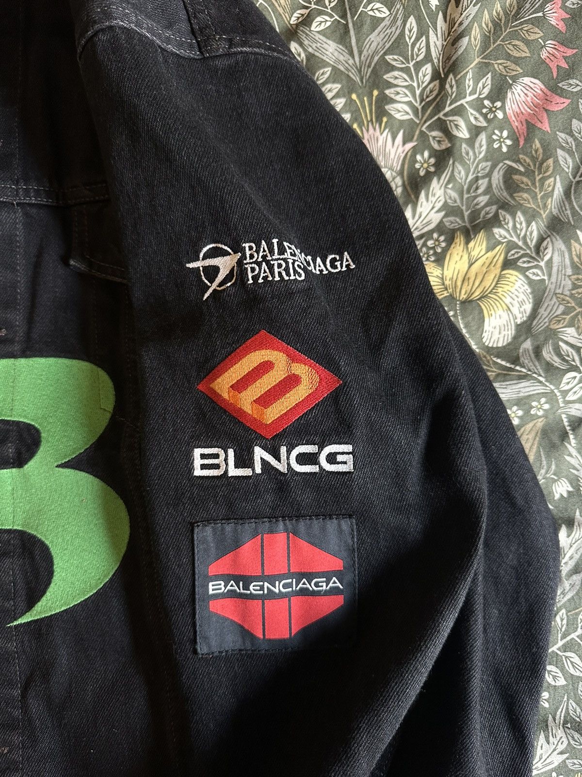 Balenciaga Balenciaga gamer denim jacket Size US XL / EU 56 / 4 - 4 Thumbnail
