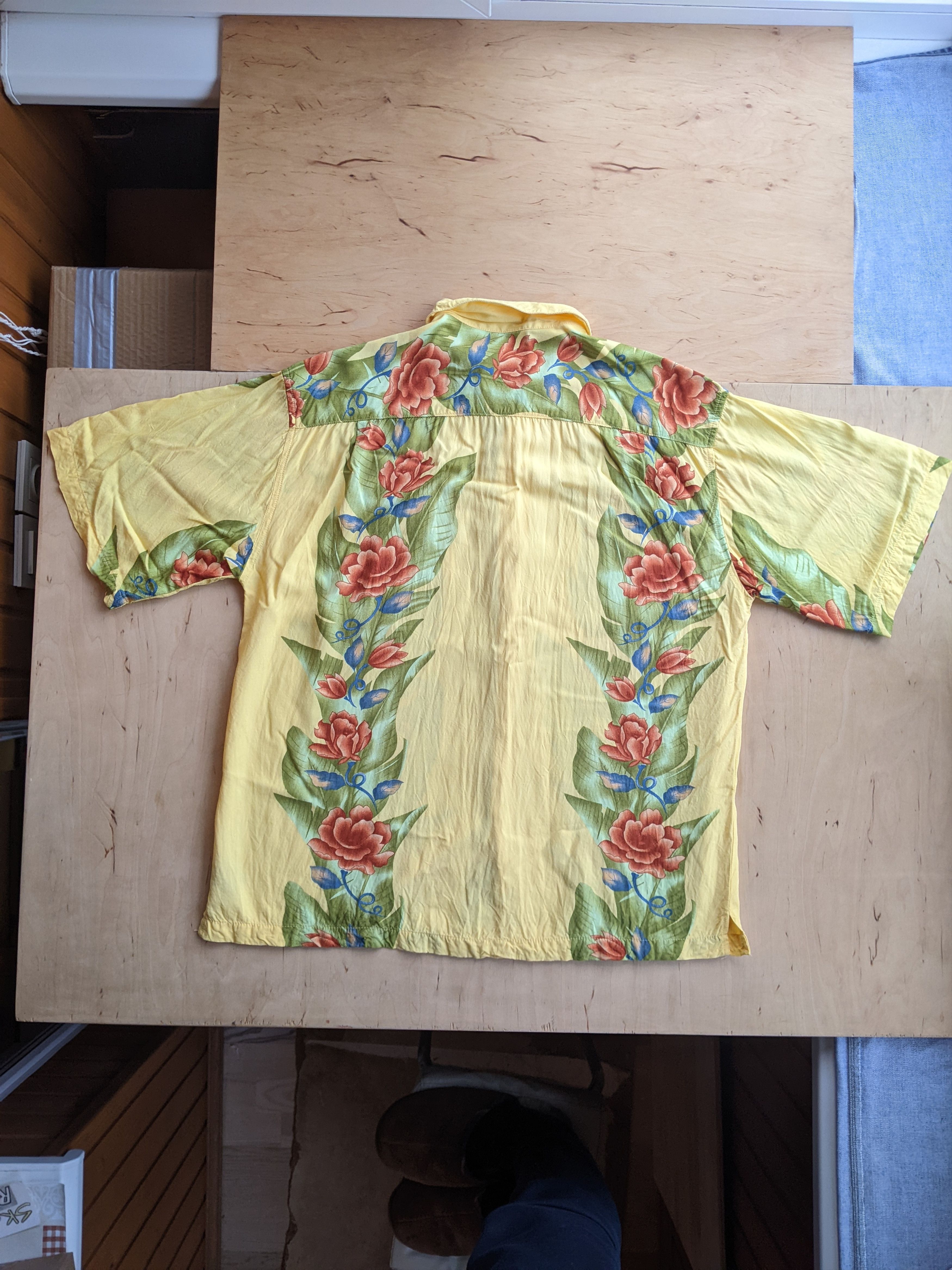 Japanese Brand Vintage Tony Lambert Hawaiian Shirt Polo Ralph Lauren Gucci Size US M / EU 48-50 / 2 - 2 Thumbnail