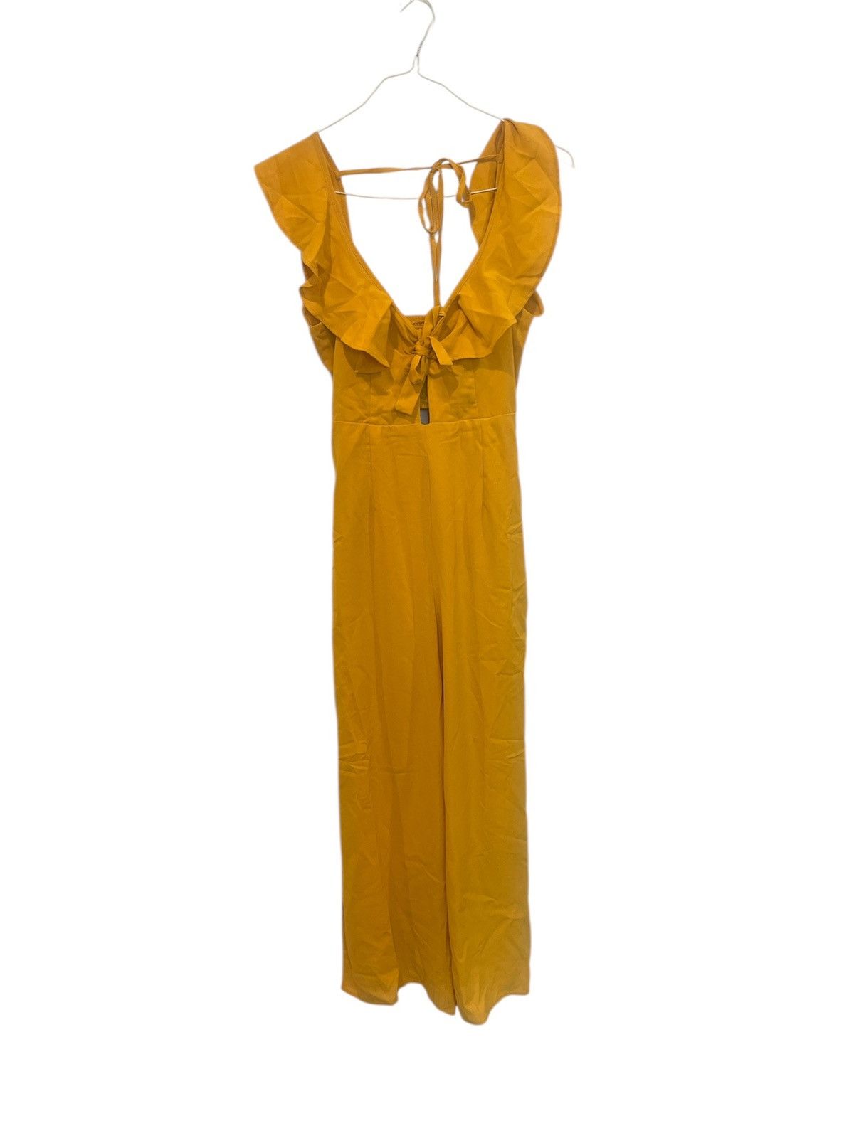 Lulus Lulus Women’s Flawless Life Marigold Ruffled Cutout Size S / US 4 / IT 40 - 2 Thumbnail