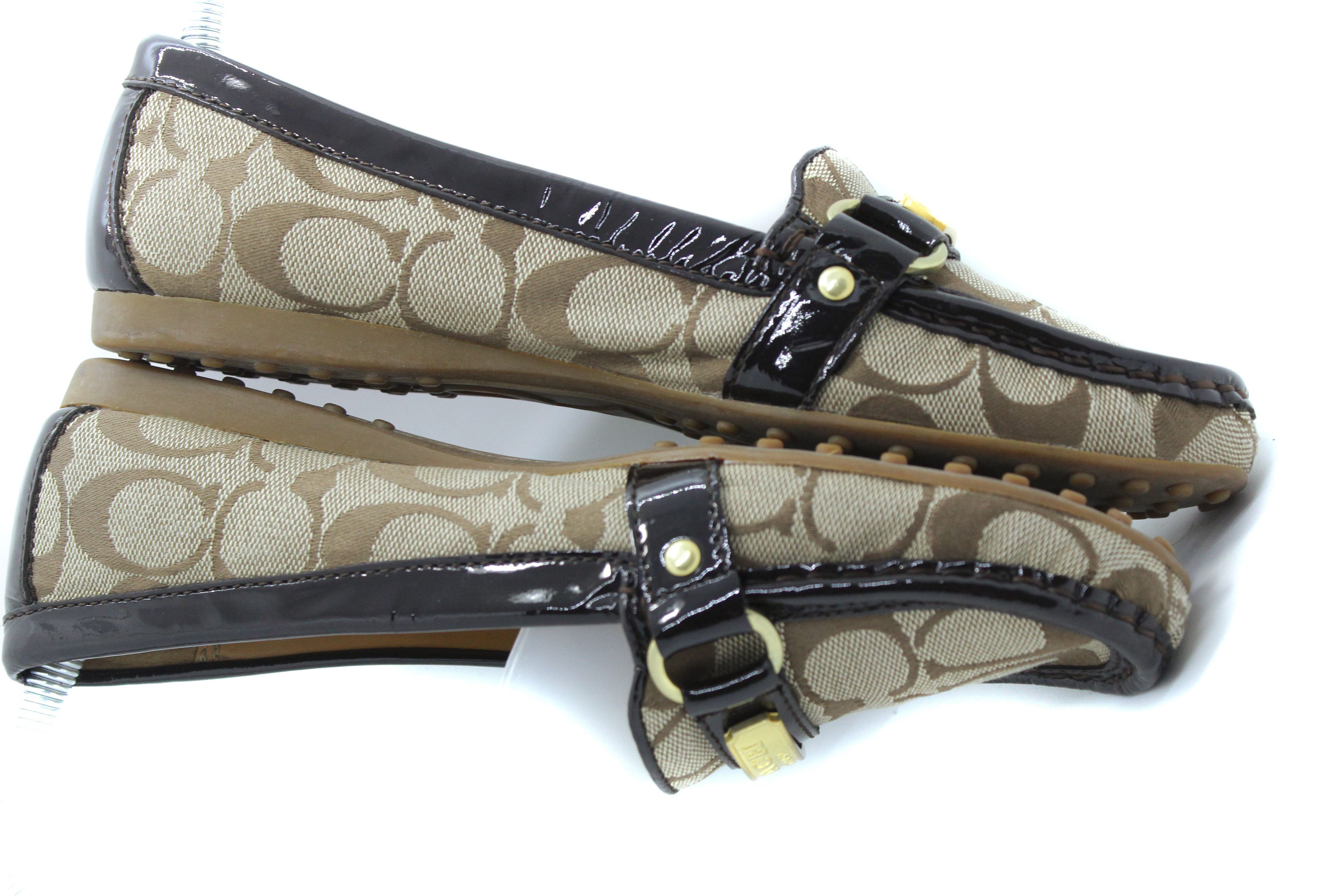 Coach Monogram Logos Loafers Size US 7 / IT 37 - 5 Thumbnail