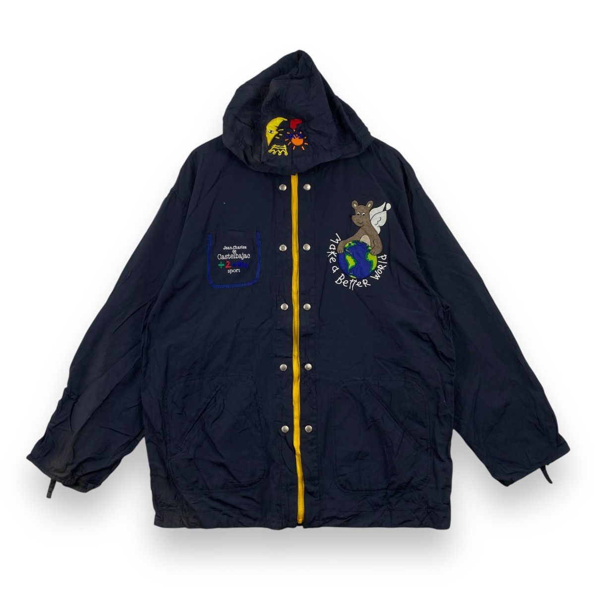 Jean Charles De Castelbajac Vintage JEAN CHARLES DE CASTELBAJAC Nature Faded Size L / US 10 / IT 46 - 1 Thumbnail
