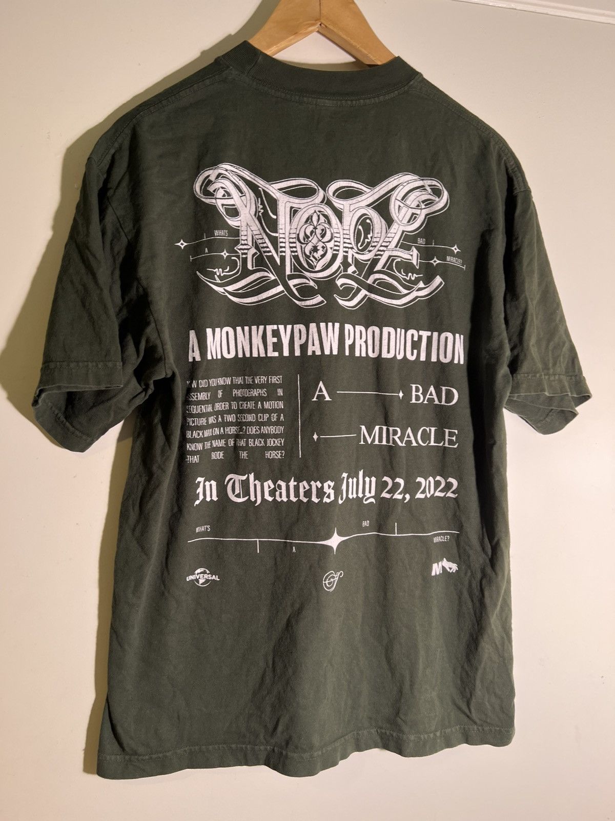Vintage NOPE Jordan Peele Alien Sci-Fi Movie Retro Streetwear Shirt Size US S / EU 44-46 / 1 - 2 Thumbnail