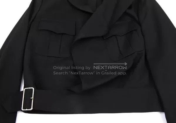 Comme des Garcons Comme des Garcons Black vintage design blazer top Size M / US 6-8 / IT 42-44 - 8 Thumbnail